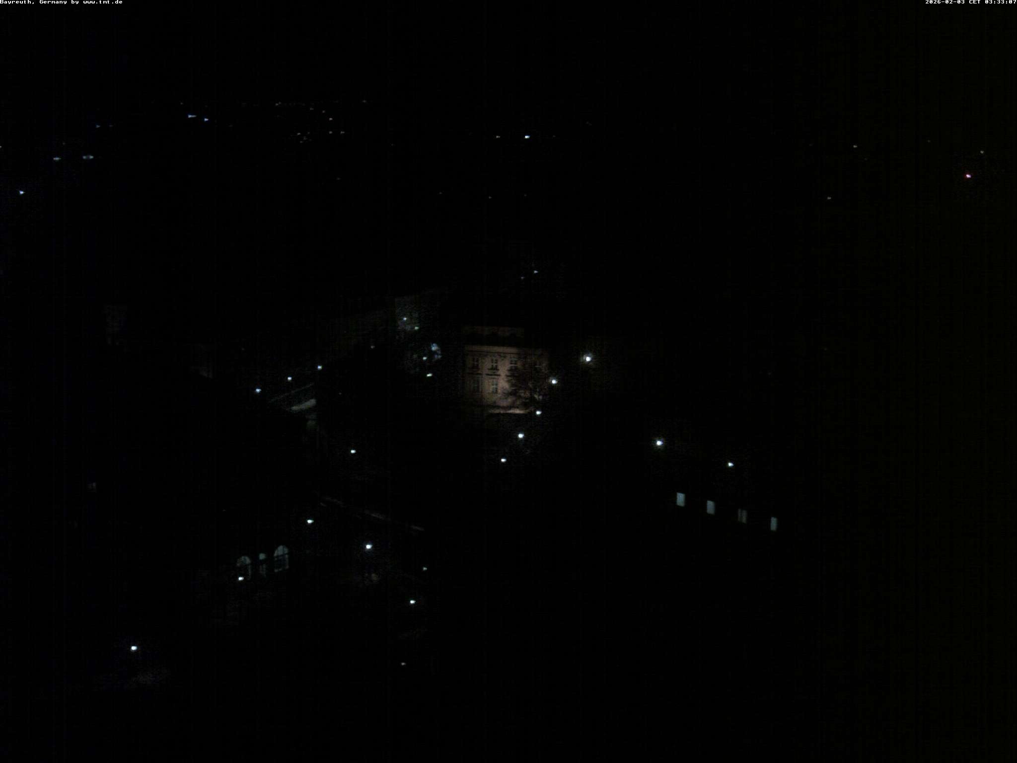 Archiv Foto Webcam Bayreuth: Blick vom Rathaus