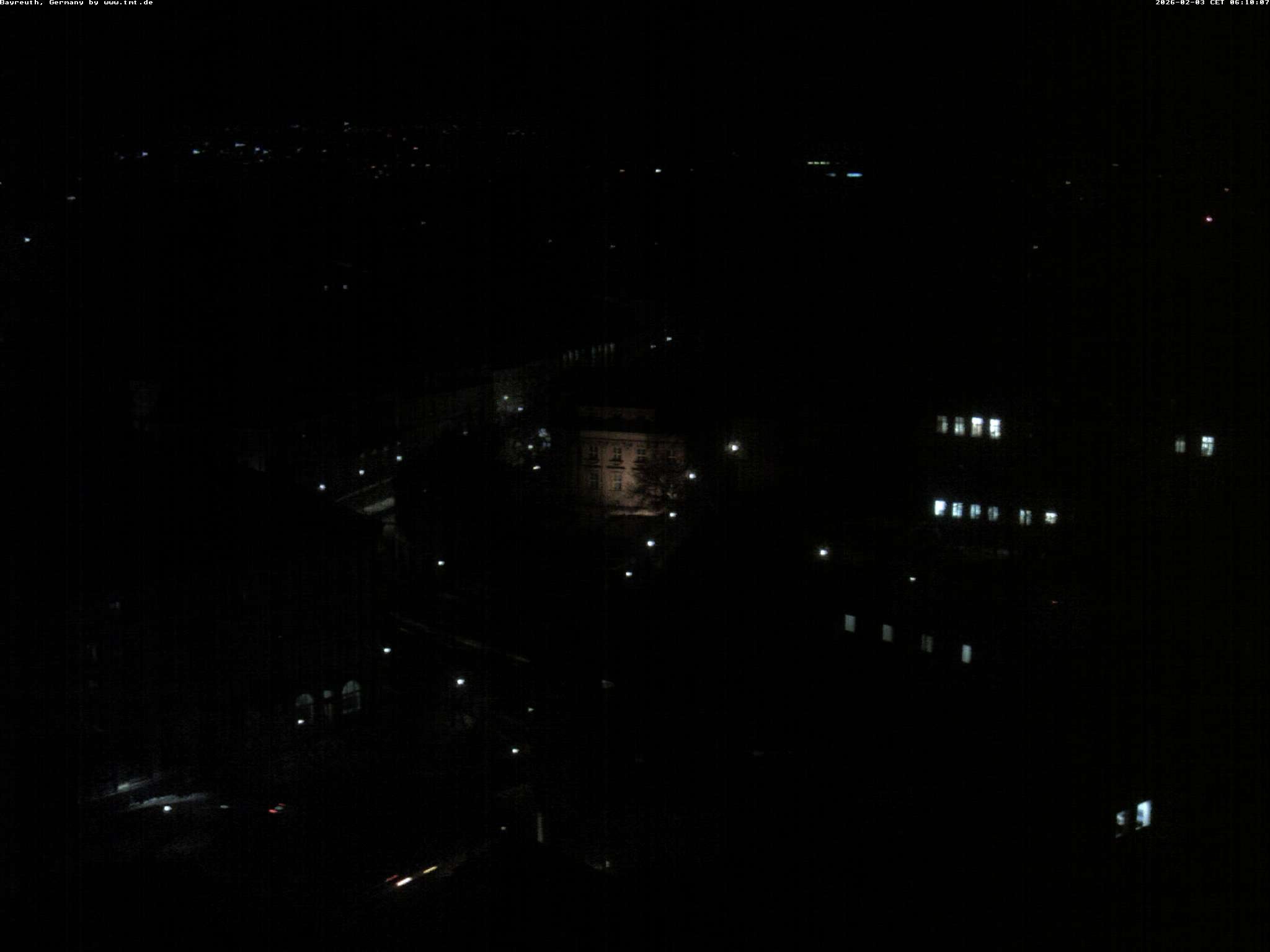 Archiv Foto Webcam Bayreuth: Blick vom Rathaus