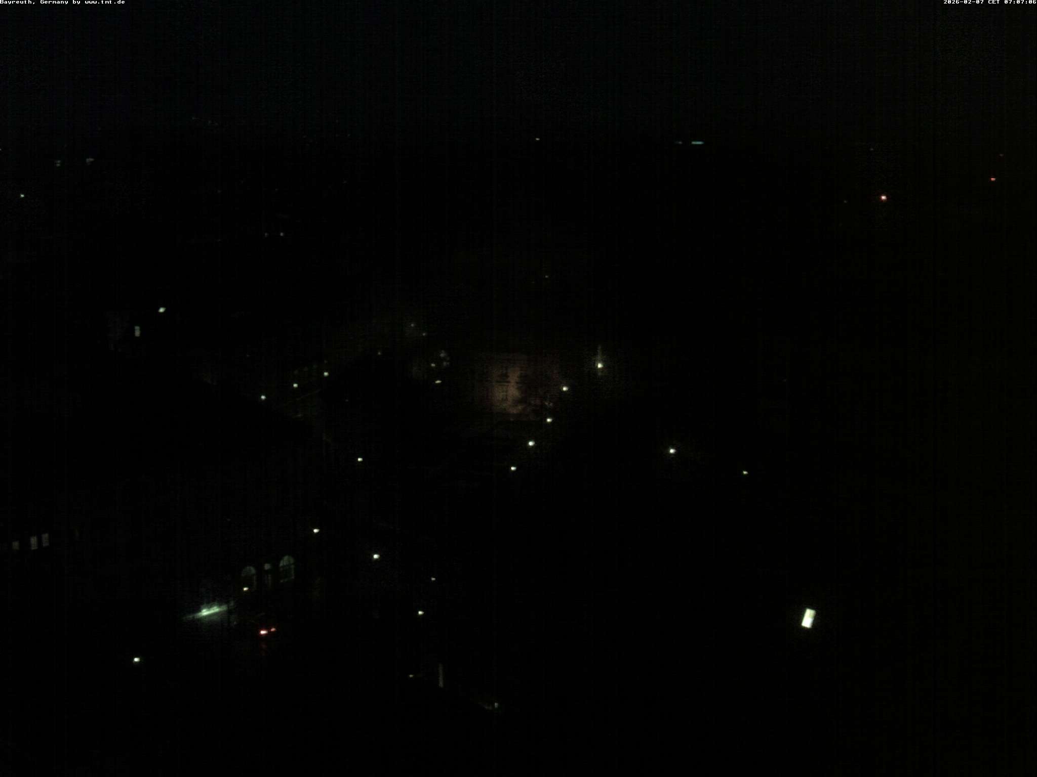 Archived image Webcam Bayreuth City Centre