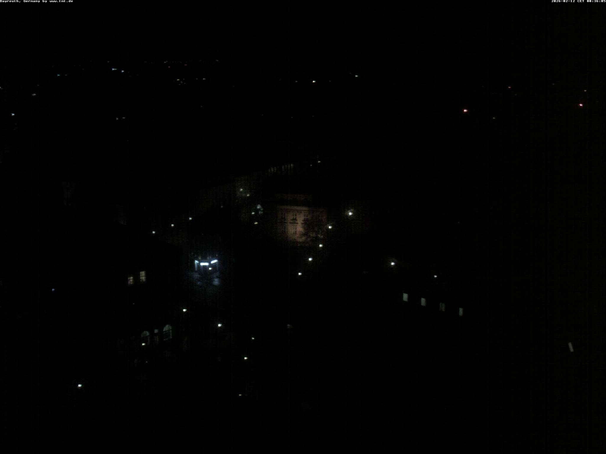 Archiv Foto Webcam Bayreuth: Blick vom Rathaus