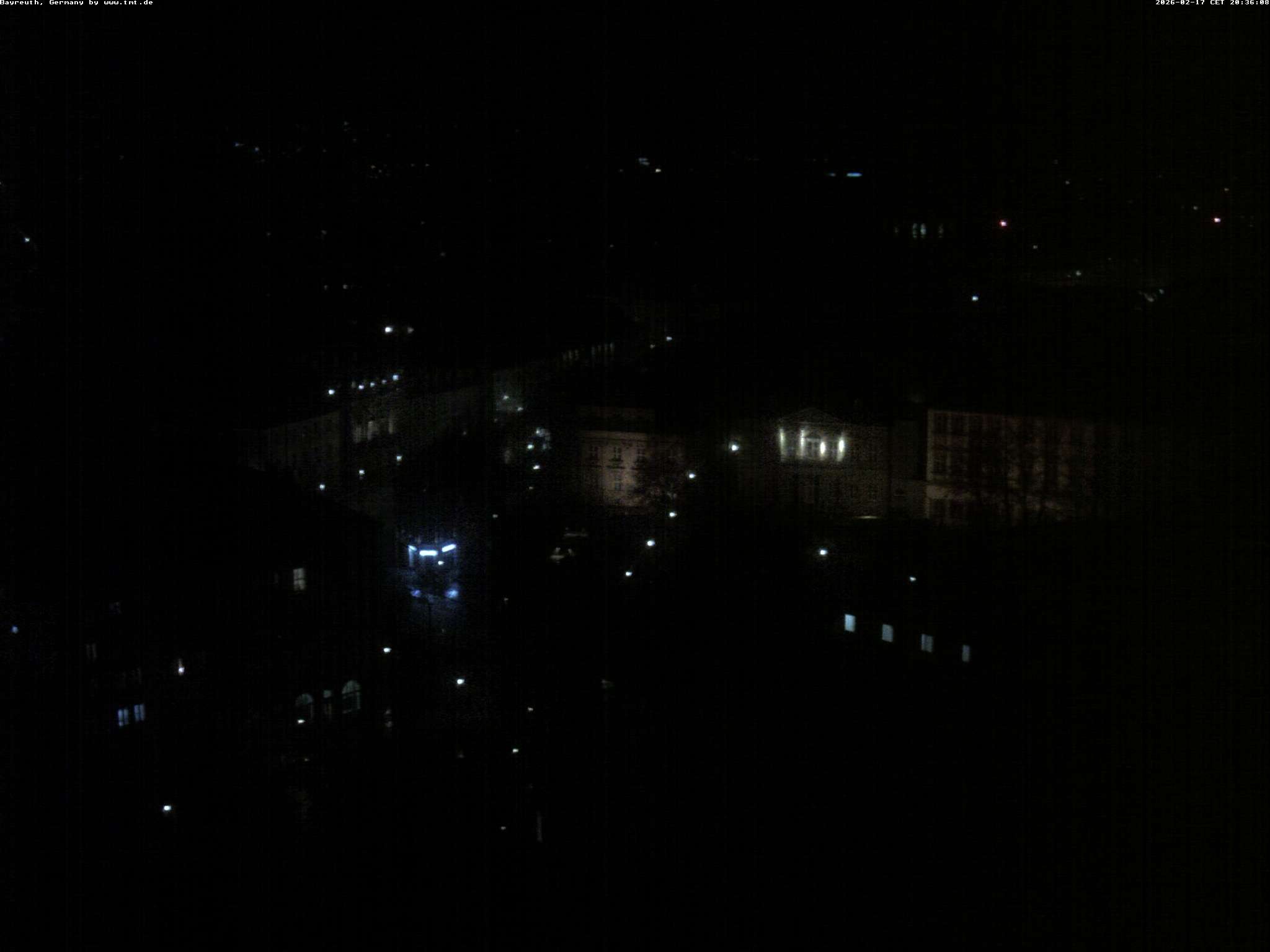 Archiv Foto Webcam Bayreuth: Blick vom Rathaus