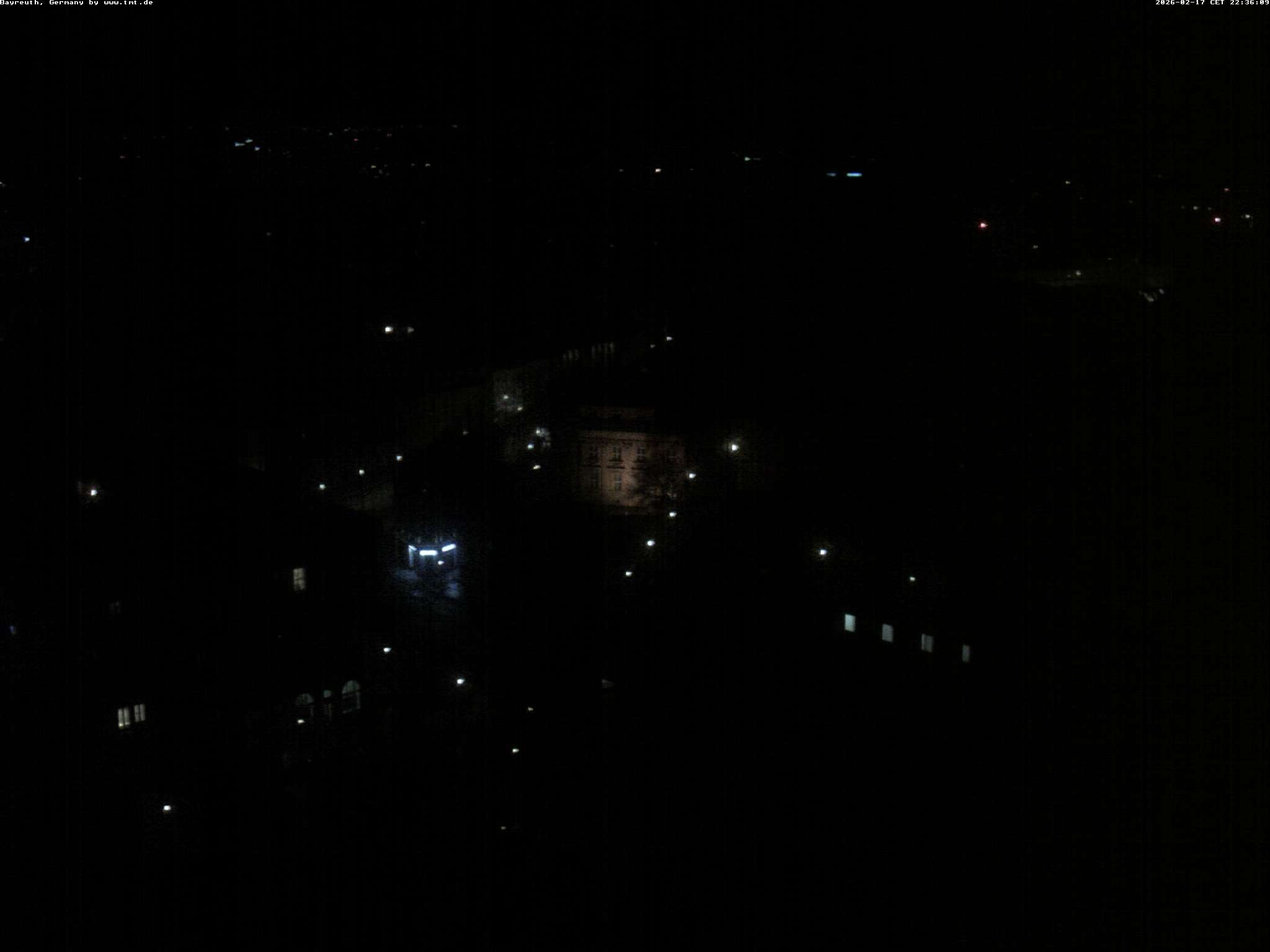 Archiv Foto Webcam Bayreuth: Blick vom Rathaus