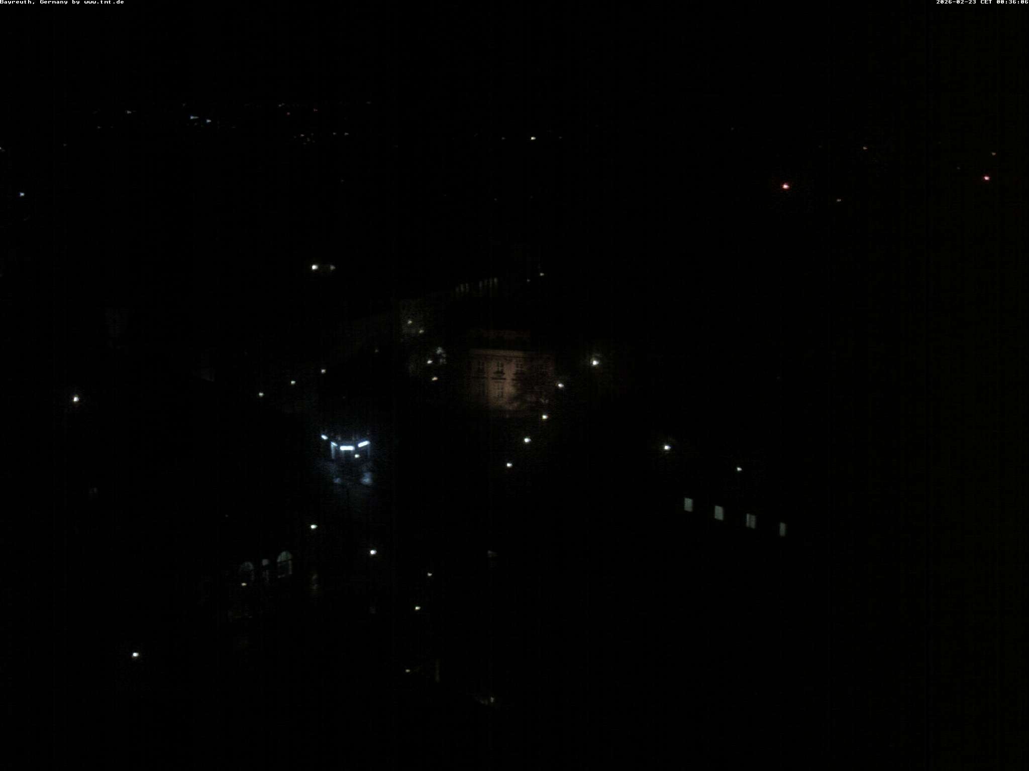 Archiv Foto Webcam Bayreuth: Blick vom Rathaus