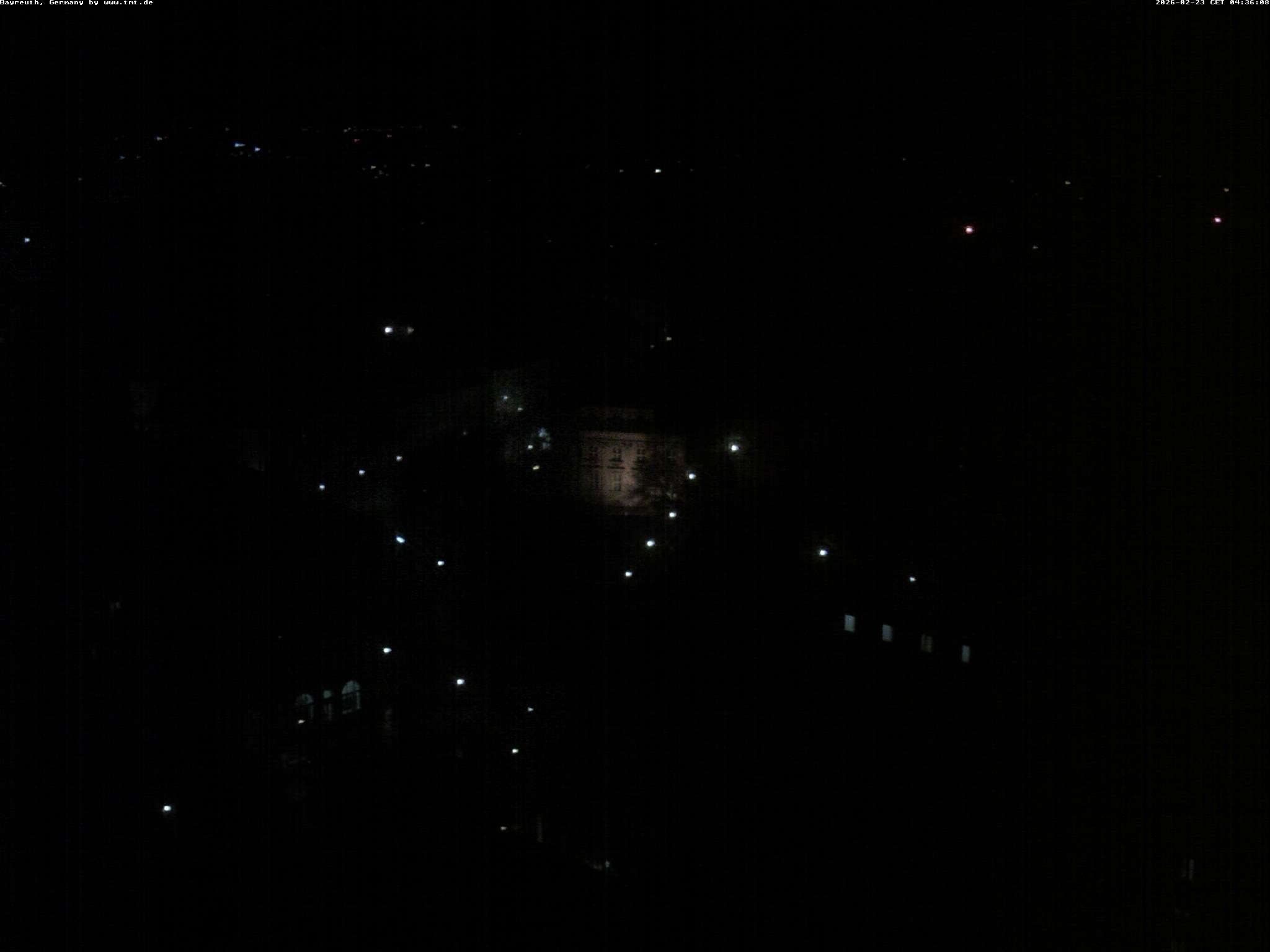 Archiv Foto Webcam Bayreuth: Blick vom Rathaus