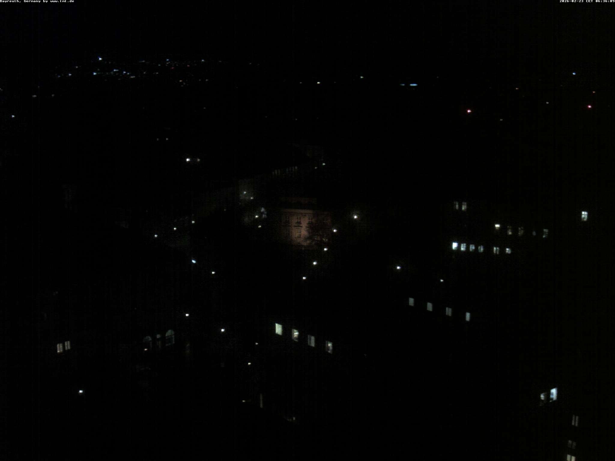 Archiv Foto Webcam Bayreuth: Blick vom Rathaus