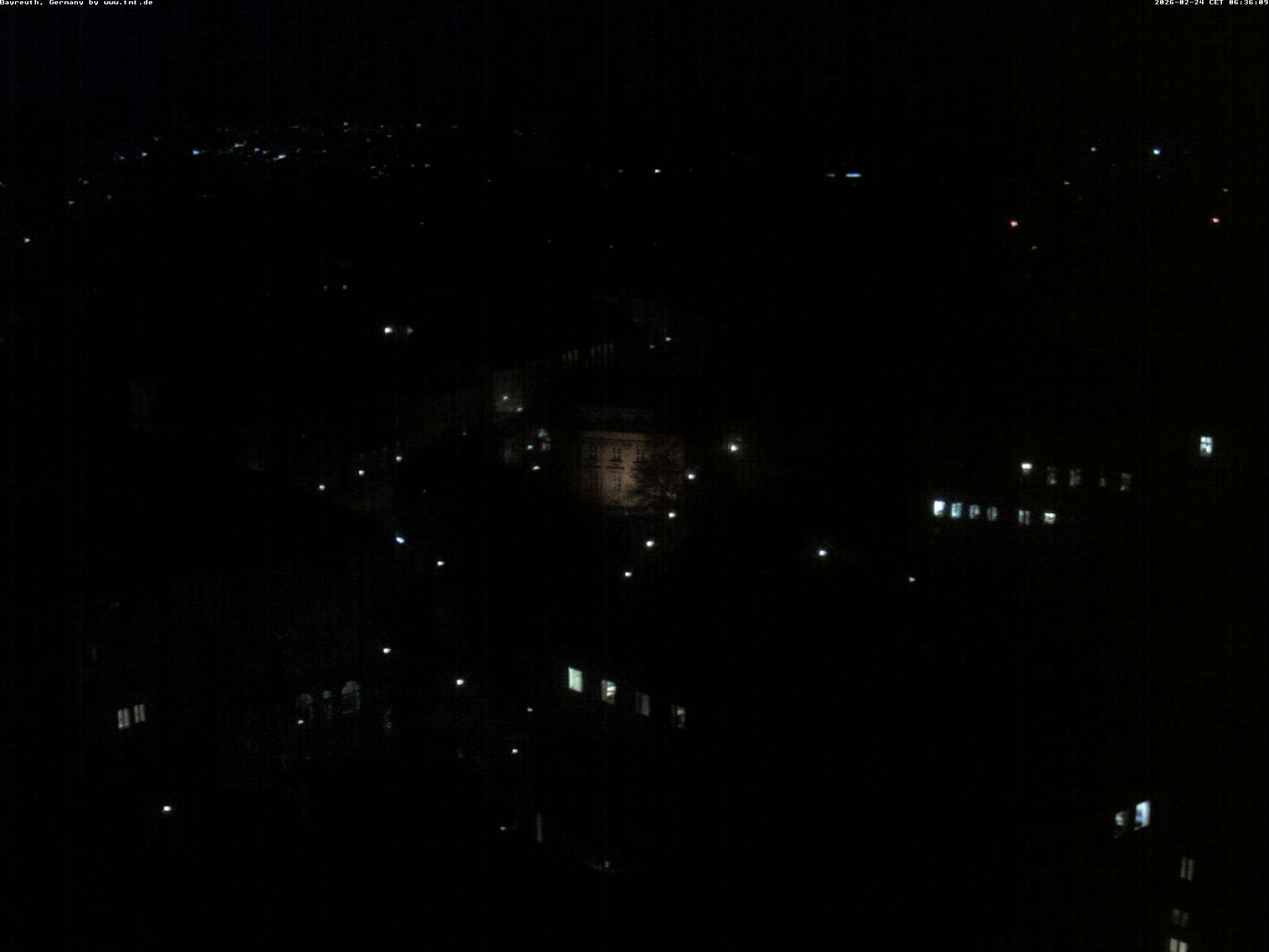 Archiv Foto Webcam Bayreuth: Blick vom Rathaus