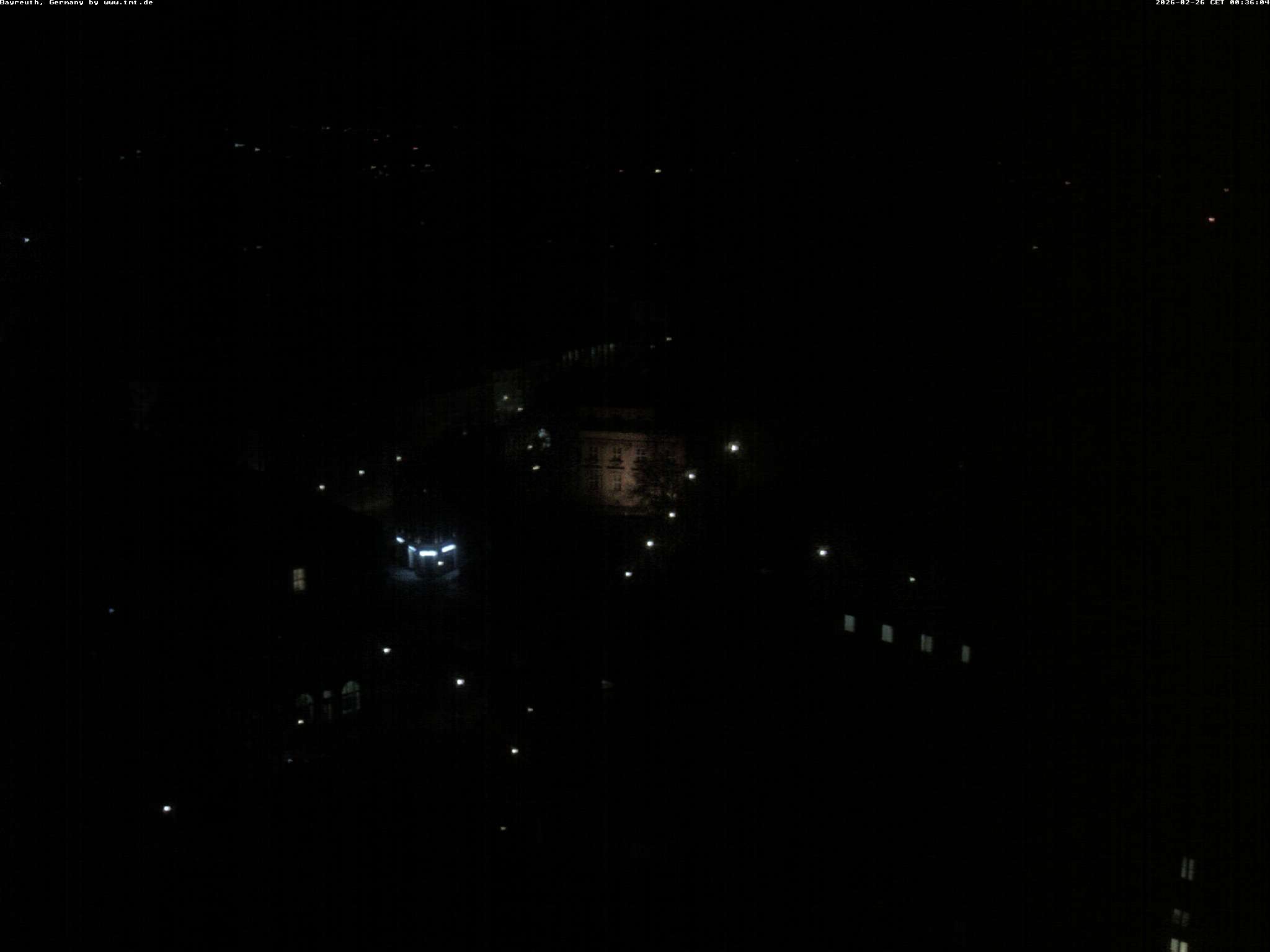 Archived image Webcam Bayreuth City Centre