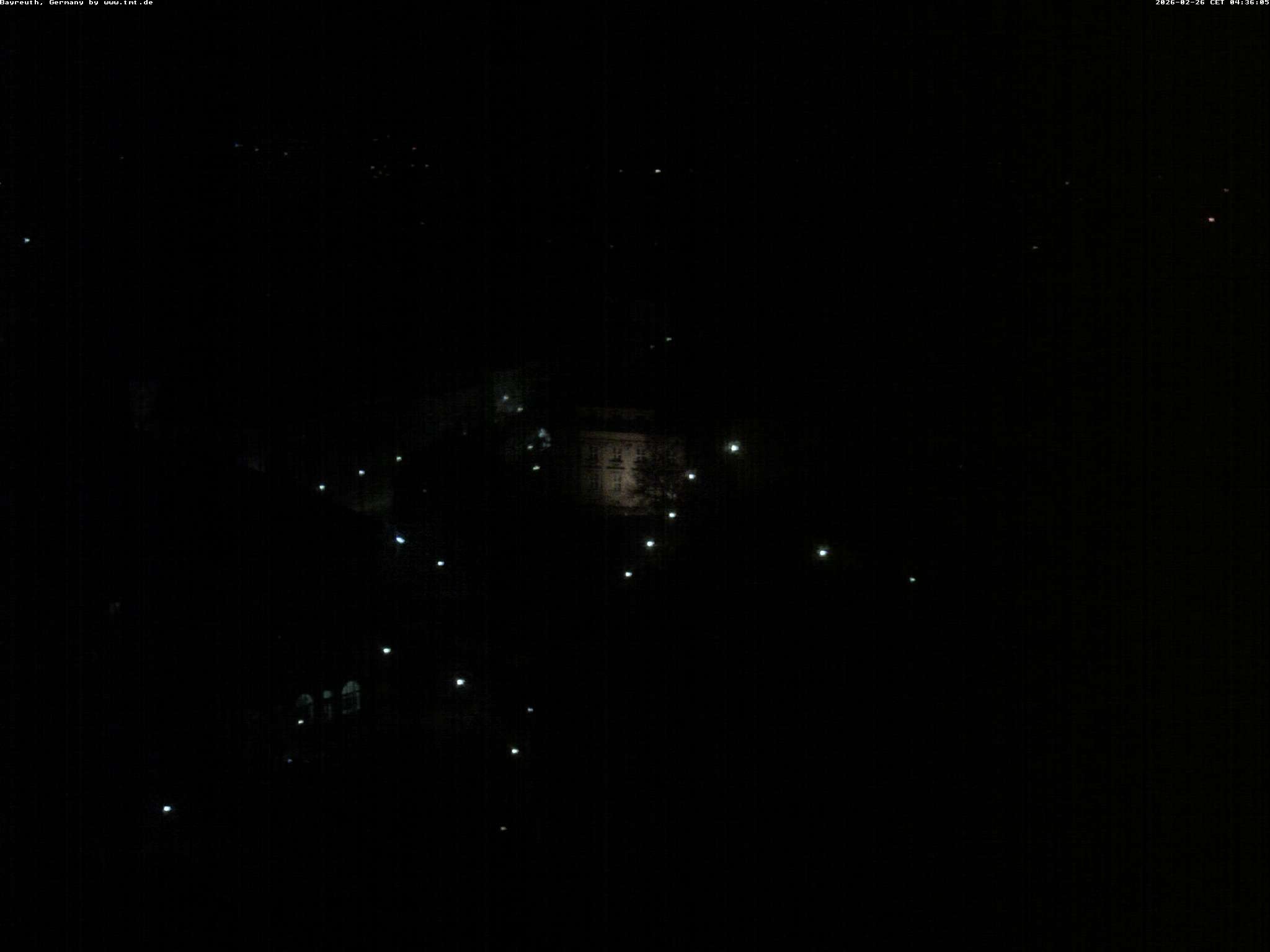 Archived image Webcam Bayreuth City Centre