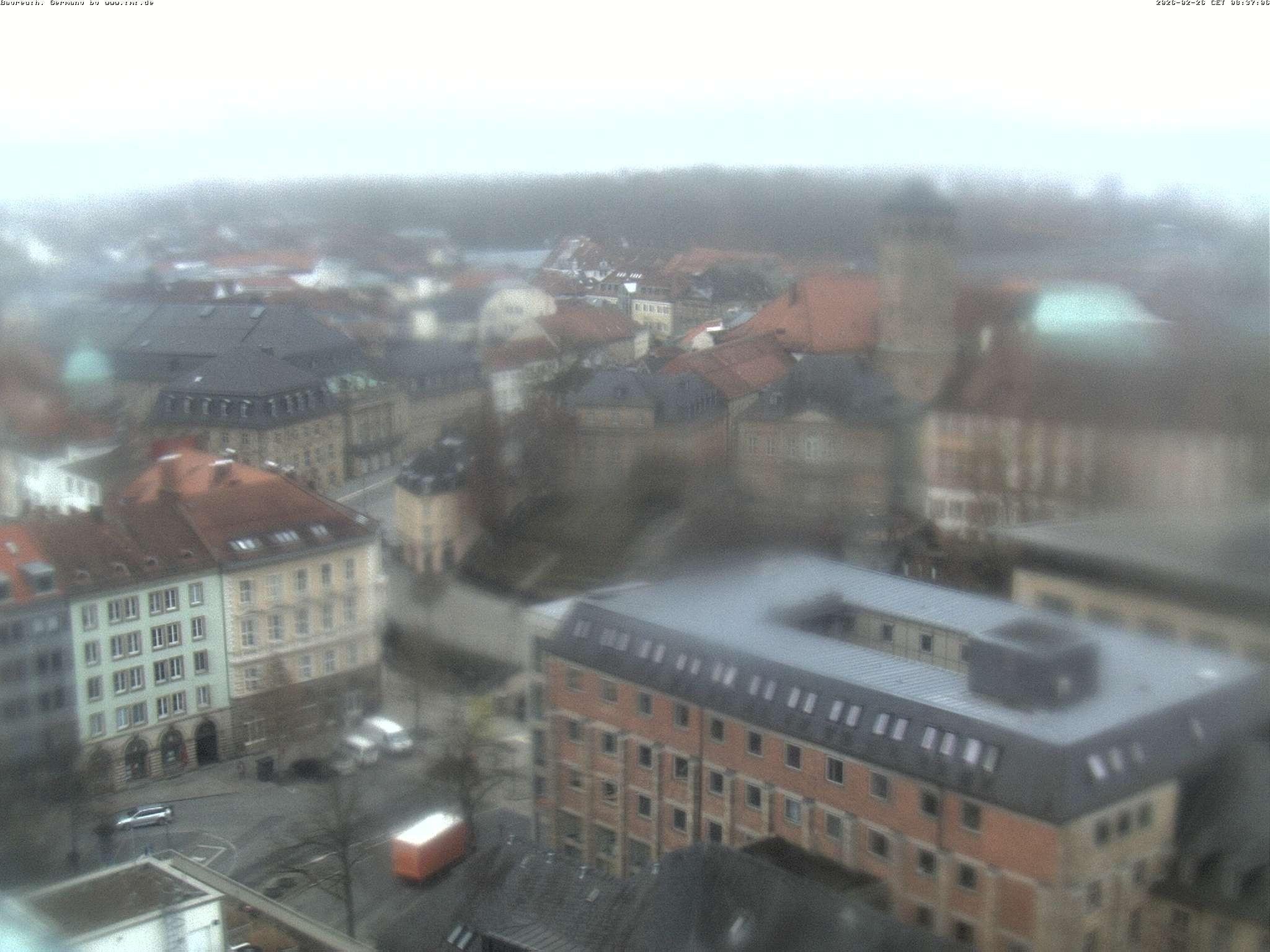 Archived image Webcam Bayreuth City Centre