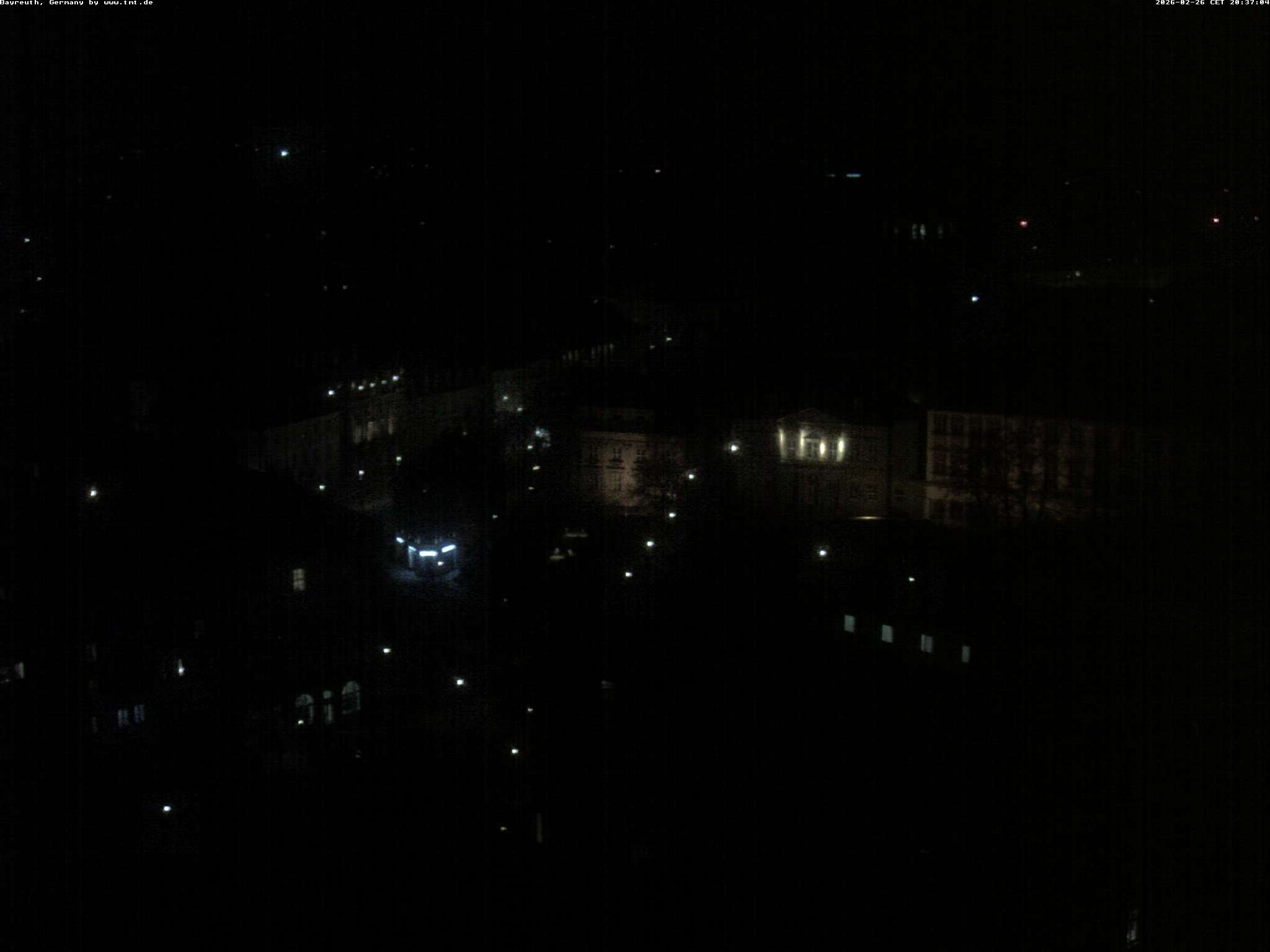 Archived image Webcam Bayreuth City Centre