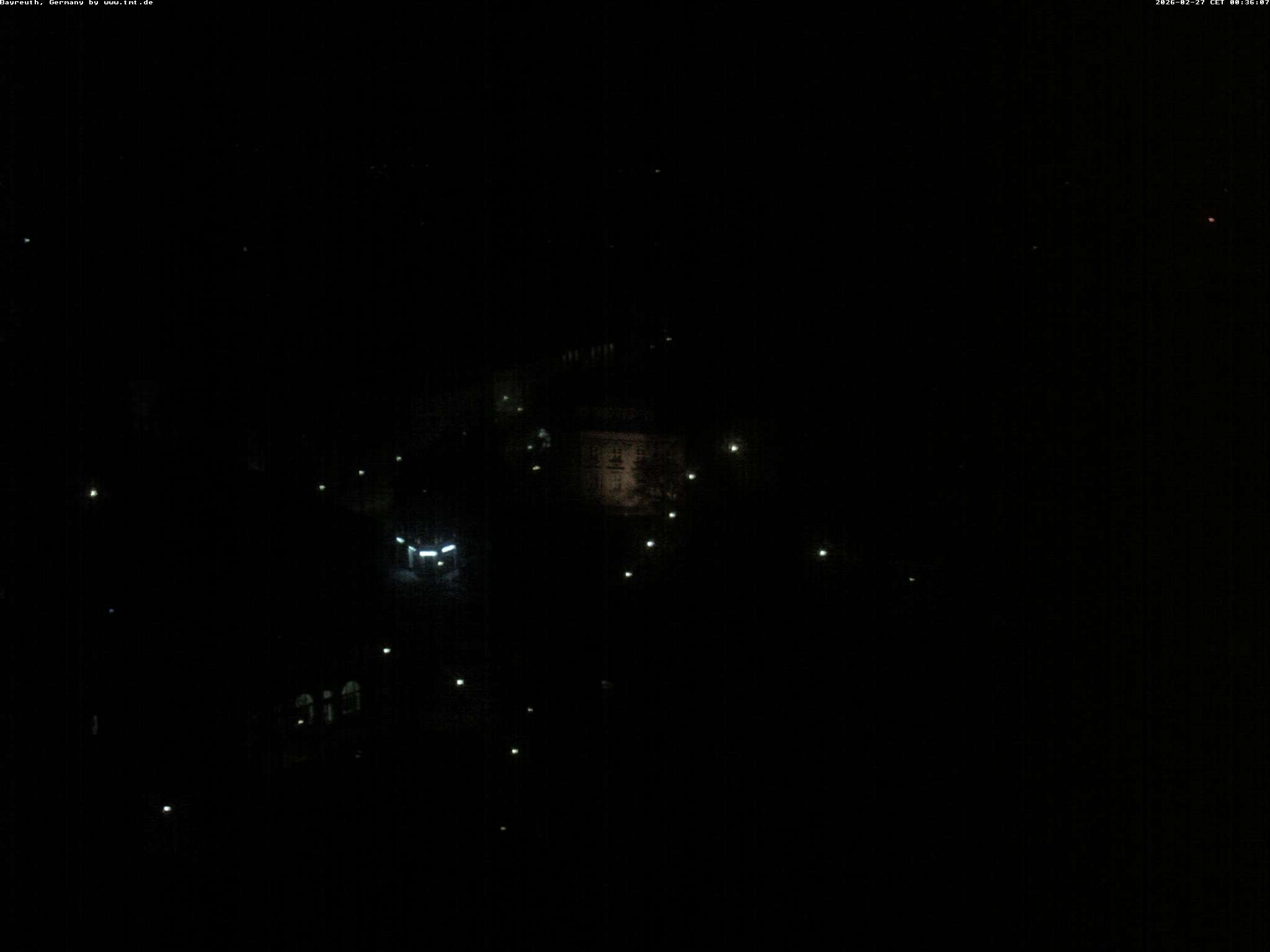 Archived image Webcam Bayreuth City Centre