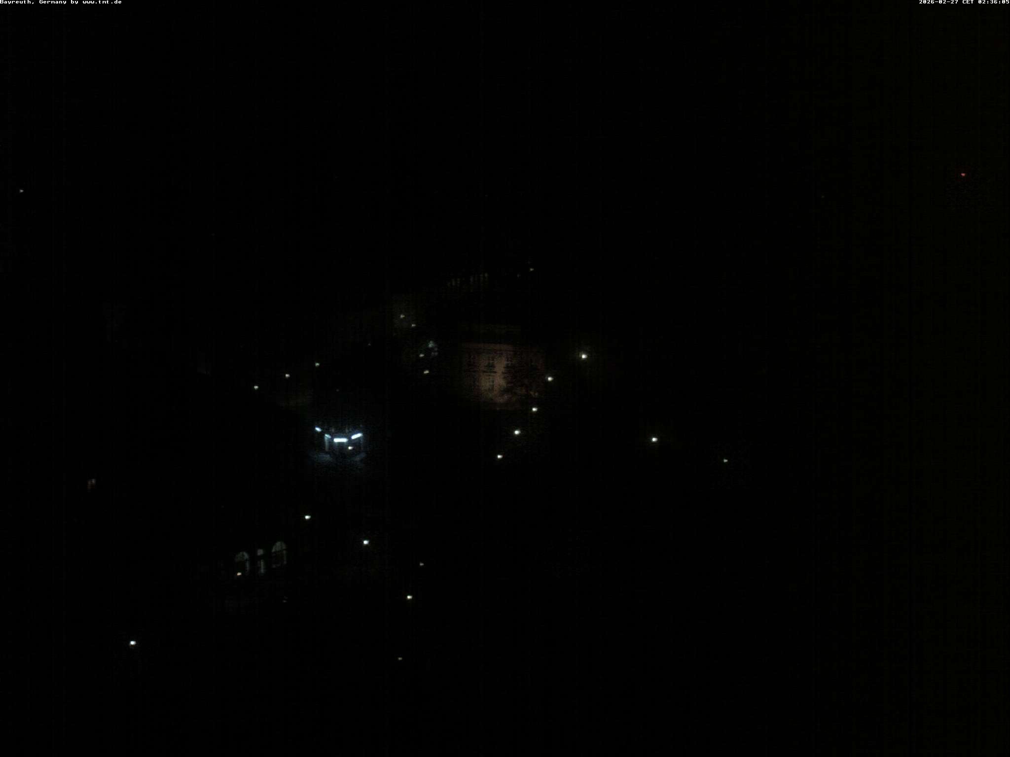 Archived image Webcam Bayreuth City Centre