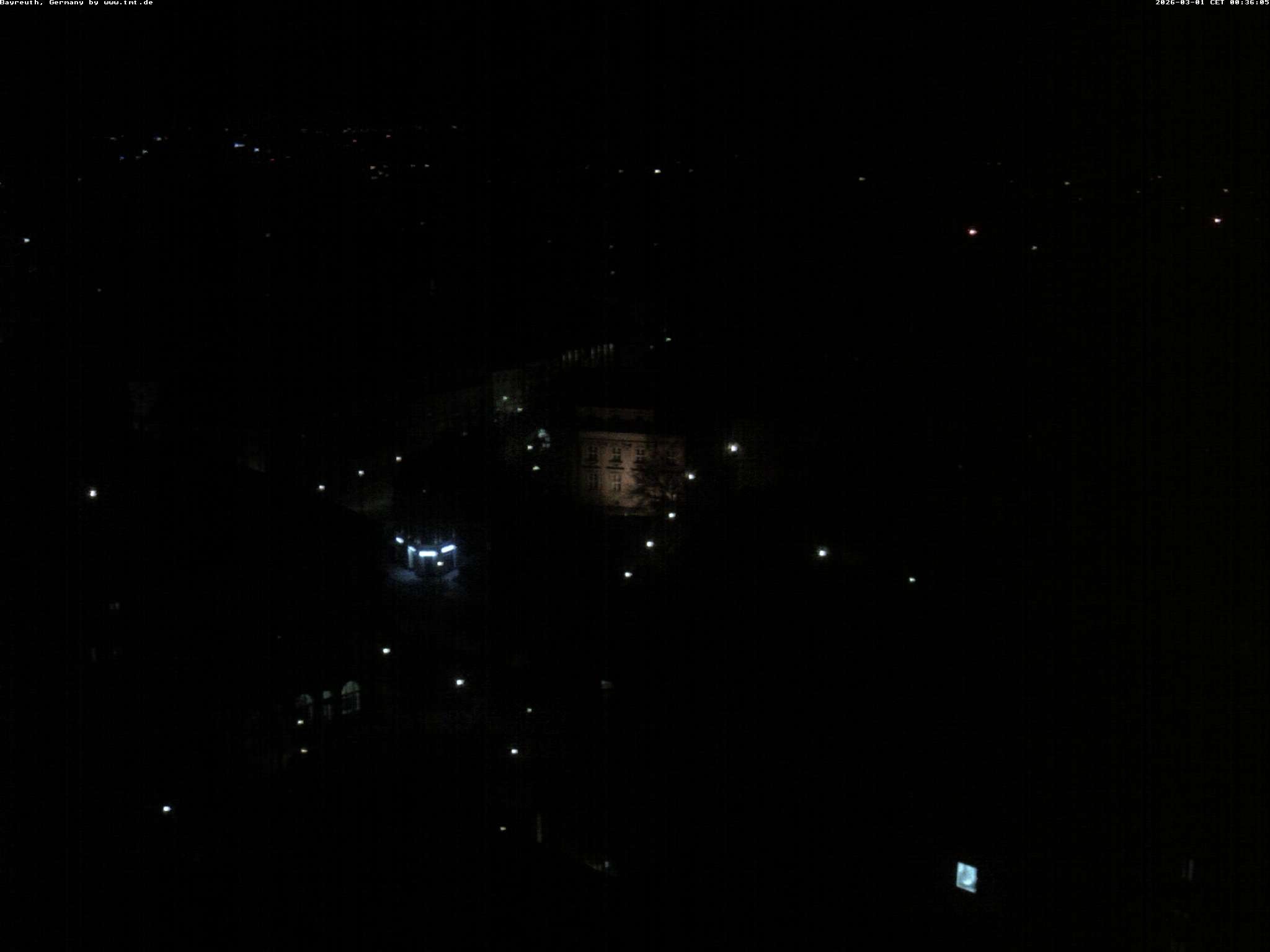 Archiv Foto Webcam Bayreuth: Blick vom Rathaus