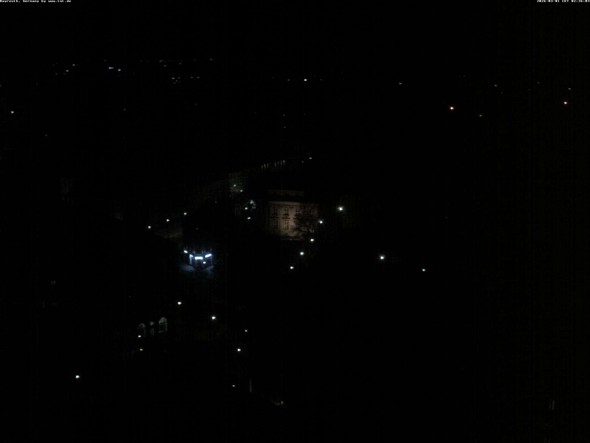 Archiv Foto Webcam Bayreuth: Blick vom Rathaus