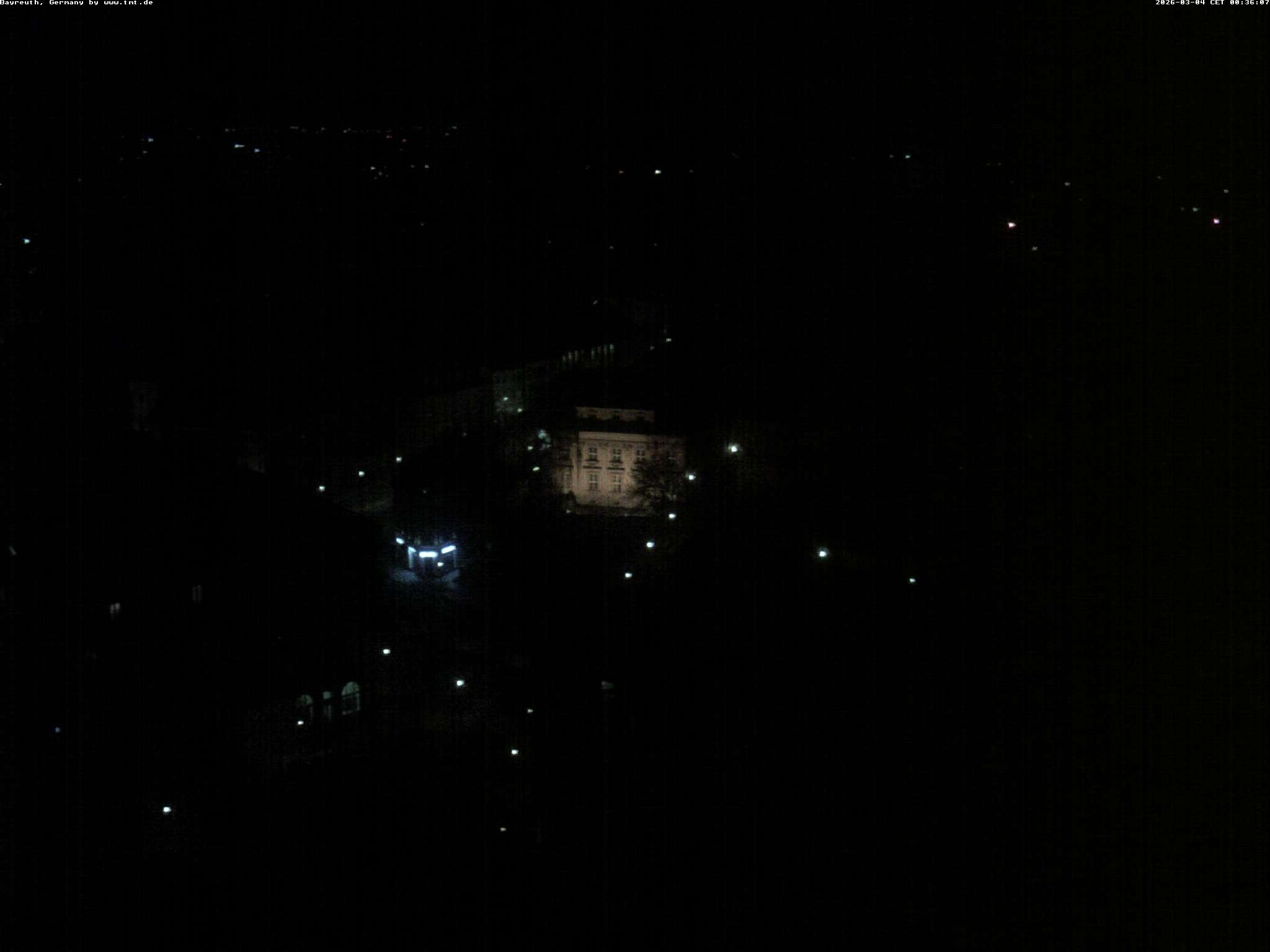 Archiv Foto Webcam Bayreuth: Blick vom Rathaus