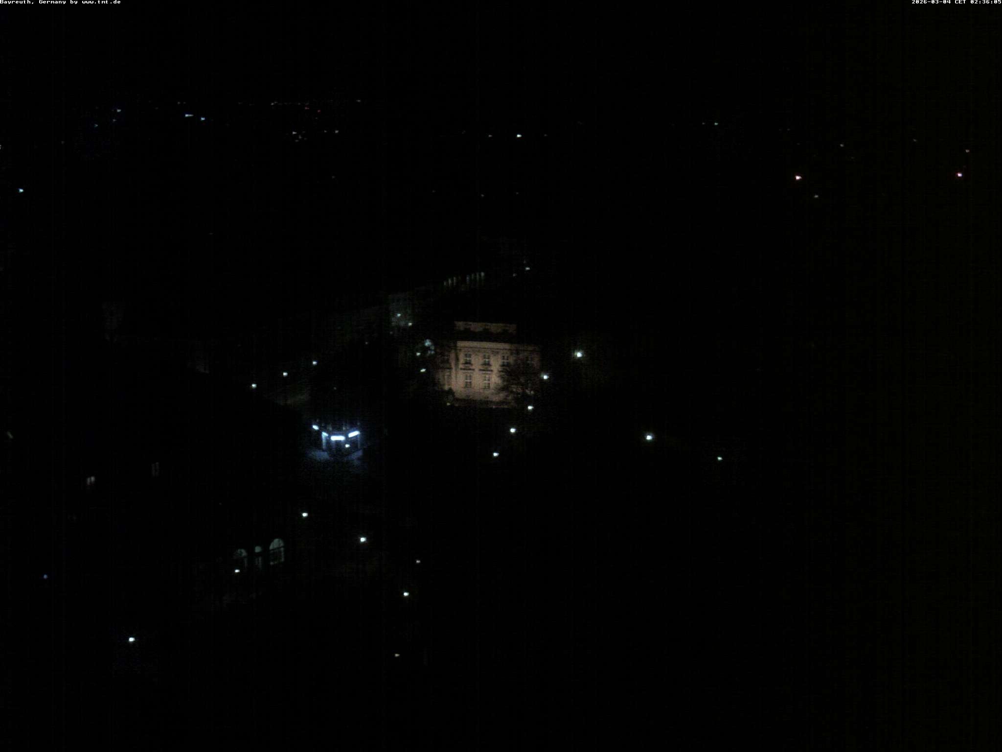 Archiv Foto Webcam Bayreuth: Blick vom Rathaus