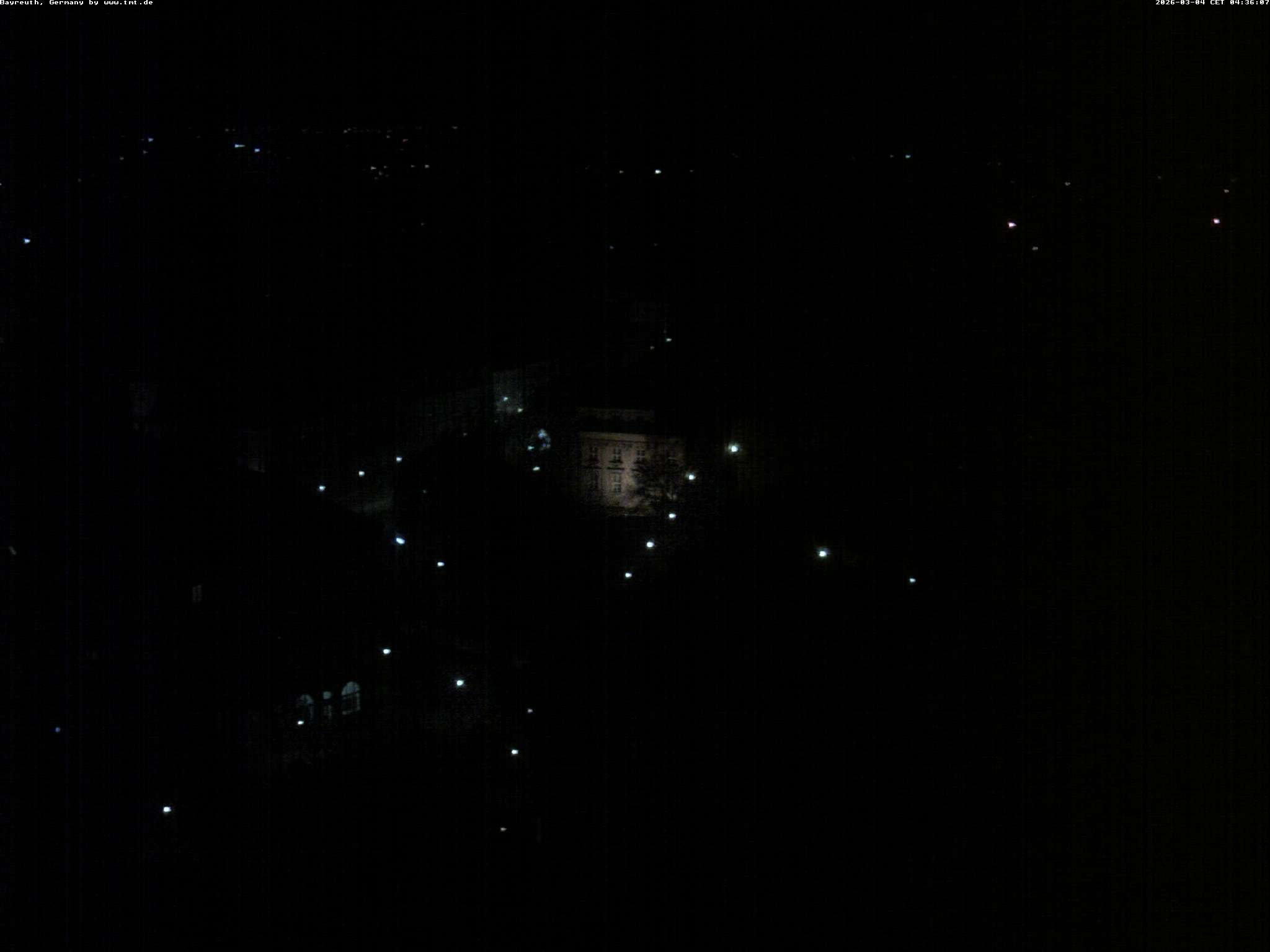 Archiv Foto Webcam Bayreuth: Blick vom Rathaus