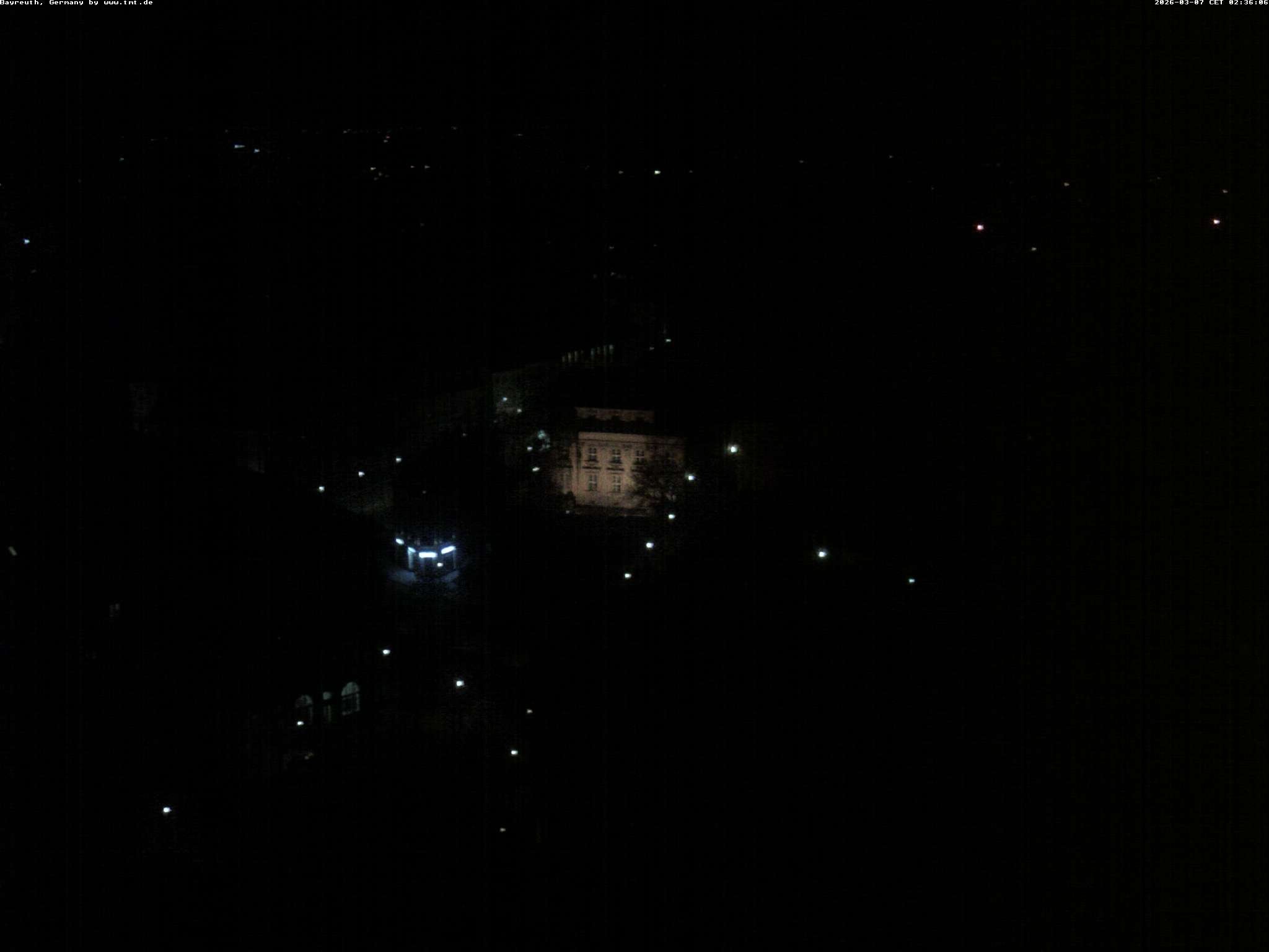 Archived image Webcam Bayreuth City Centre