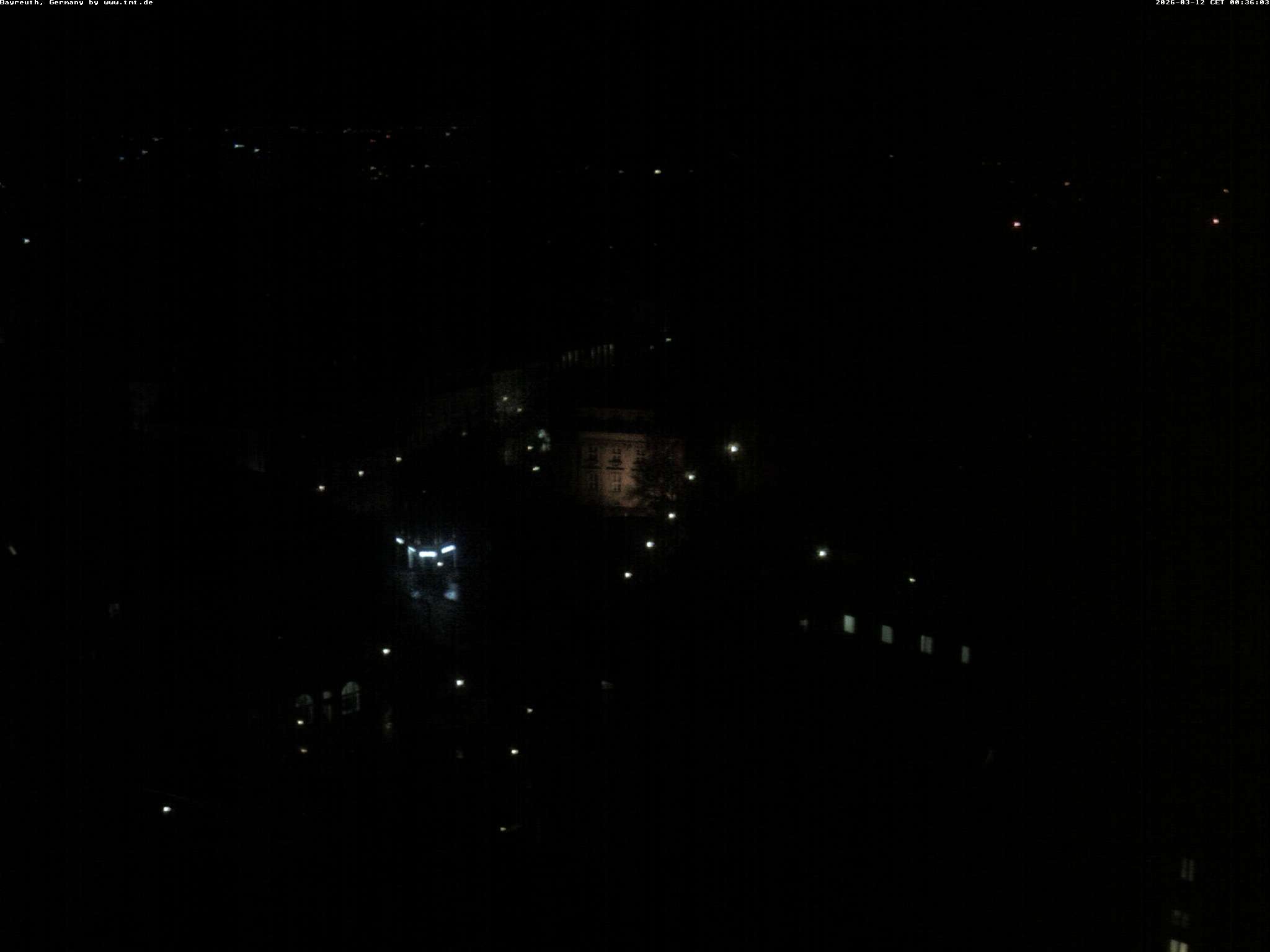 Archiv Foto Webcam Bayreuth: Blick vom Rathaus