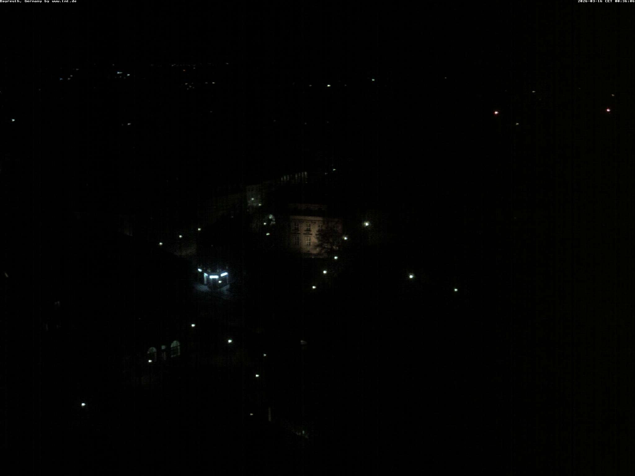 Archiv Foto Webcam Bayreuth: Blick vom Rathaus