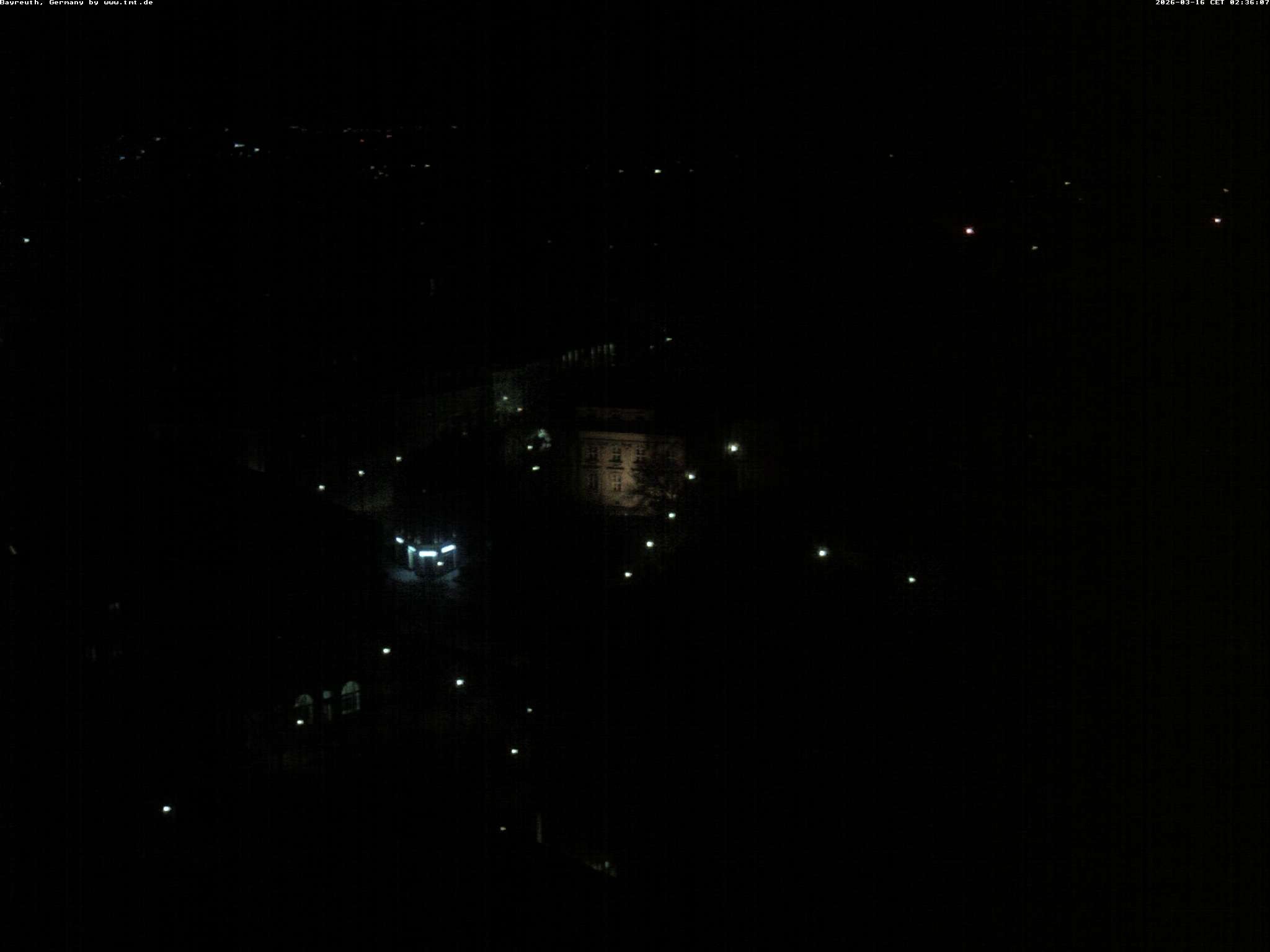 Archiv Foto Webcam Bayreuth: Blick vom Rathaus