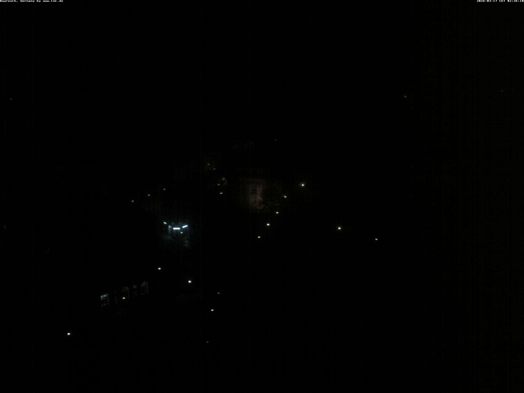 Archived image Webcam Bayreuth City Centre