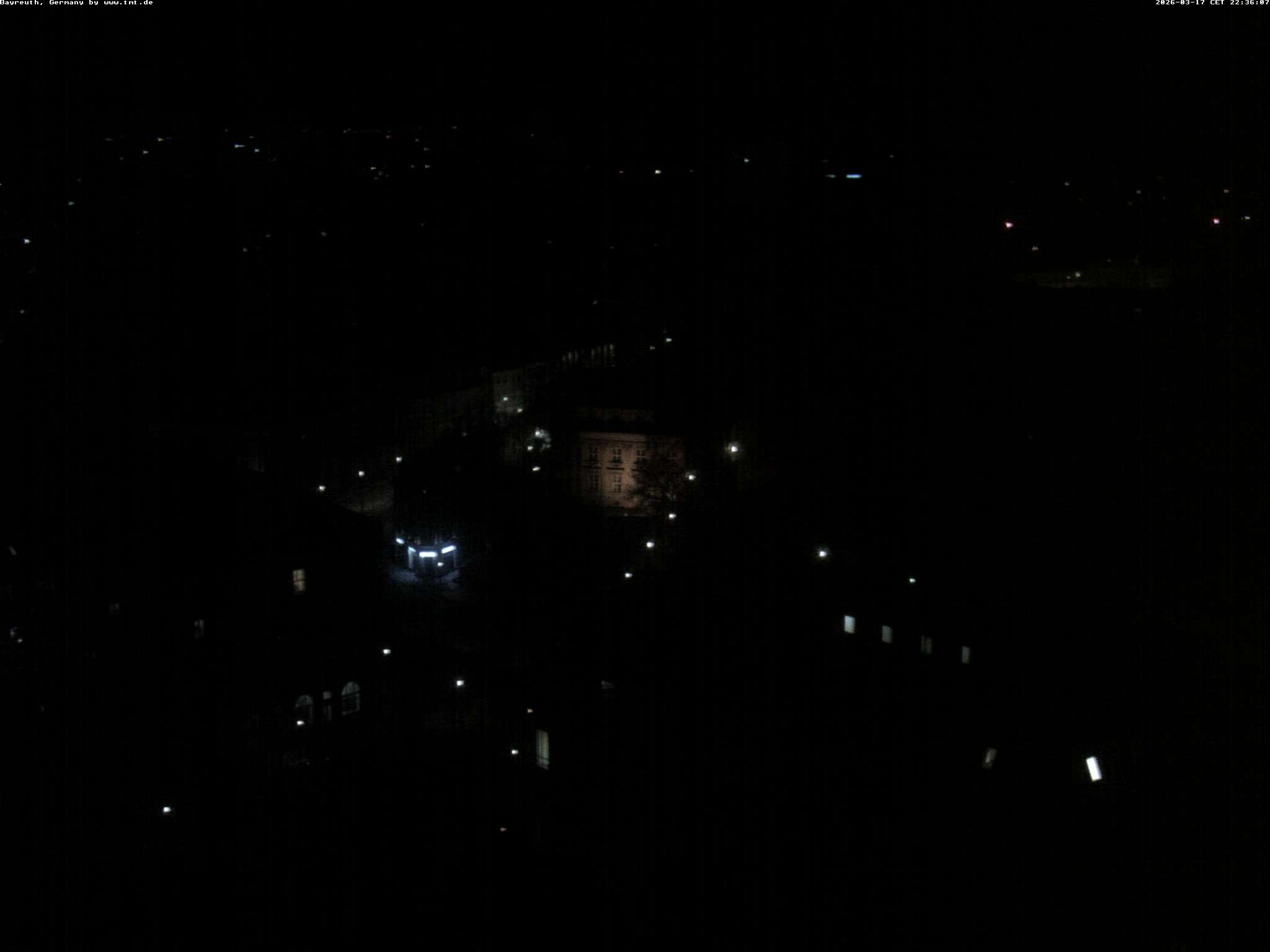 Archiv Foto Webcam Bayreuth: Blick vom Rathaus