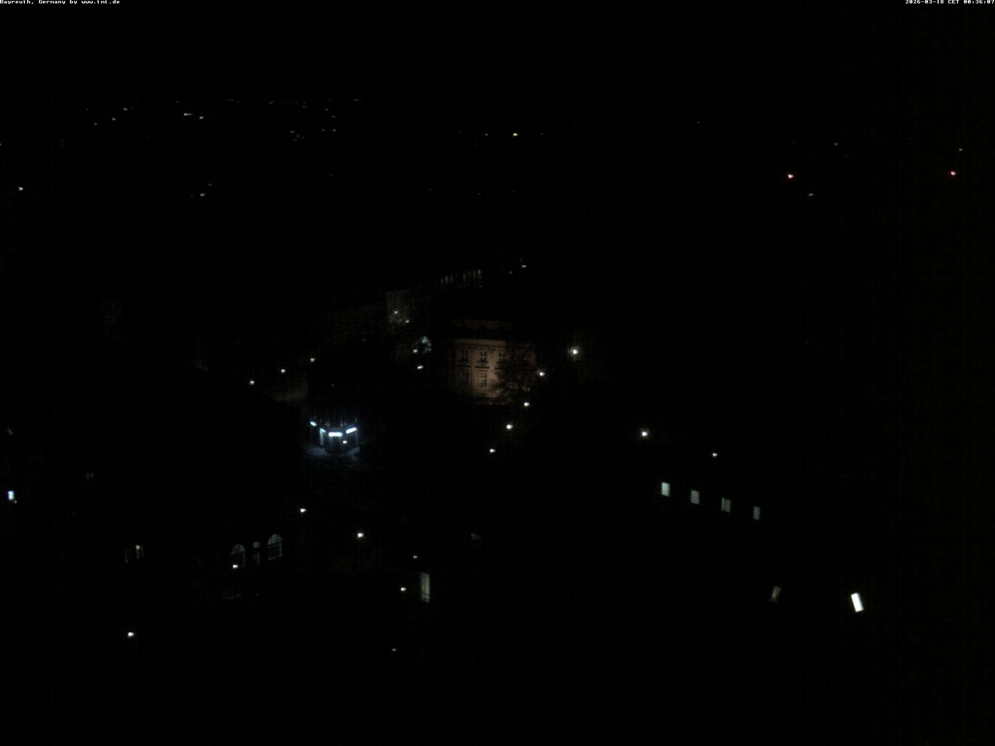 Archiv Foto Webcam Bayreuth: Blick vom Rathaus