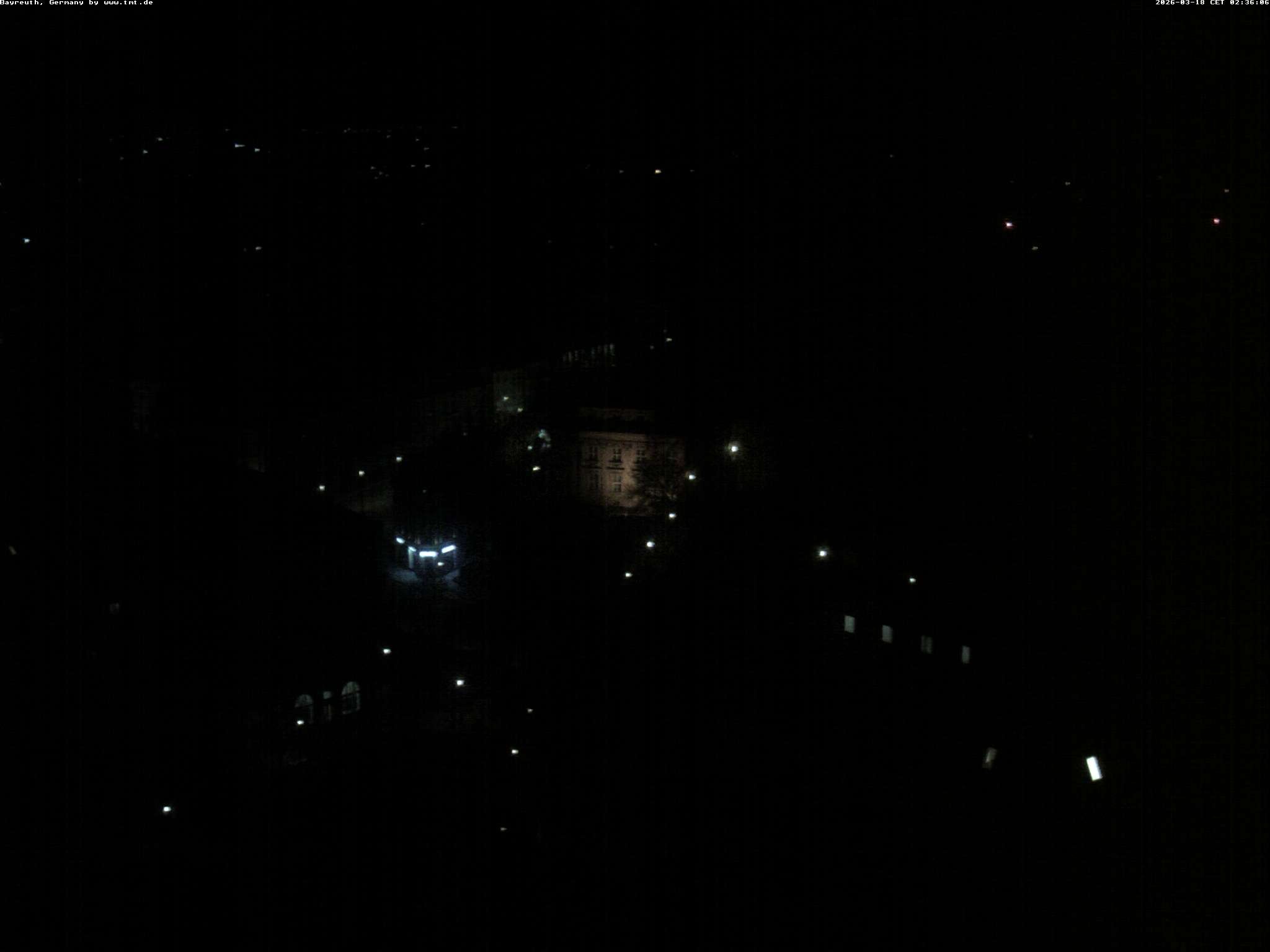 Archiv Foto Webcam Bayreuth: Blick vom Rathaus