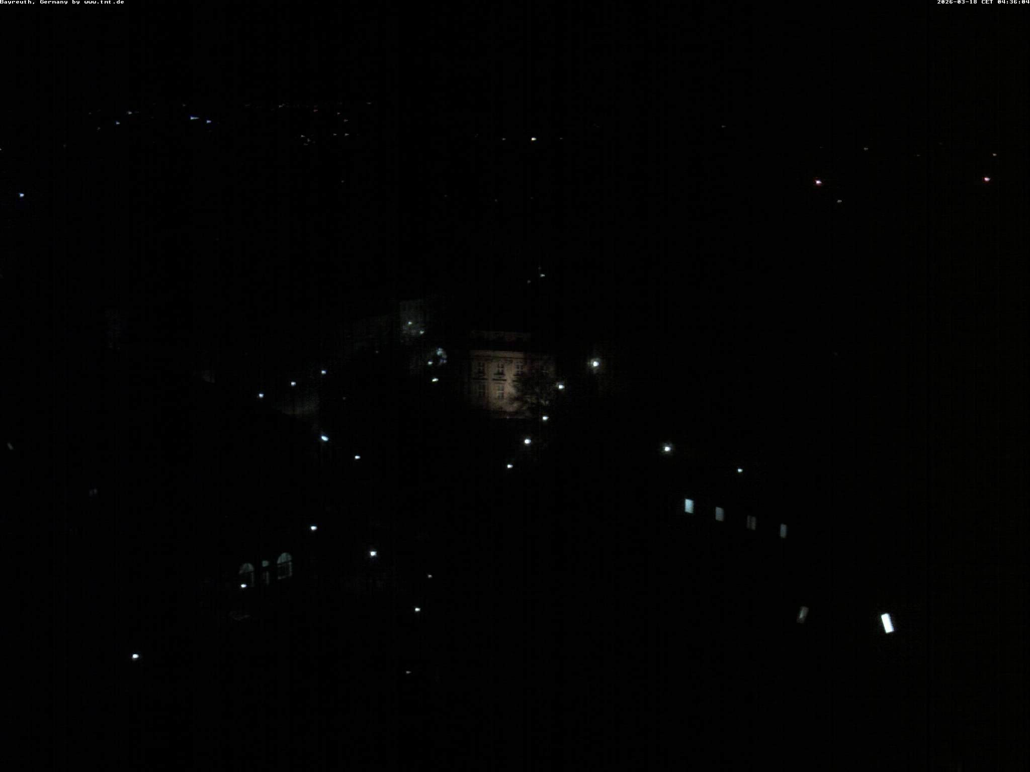 Archiv Foto Webcam Bayreuth: Blick vom Rathaus