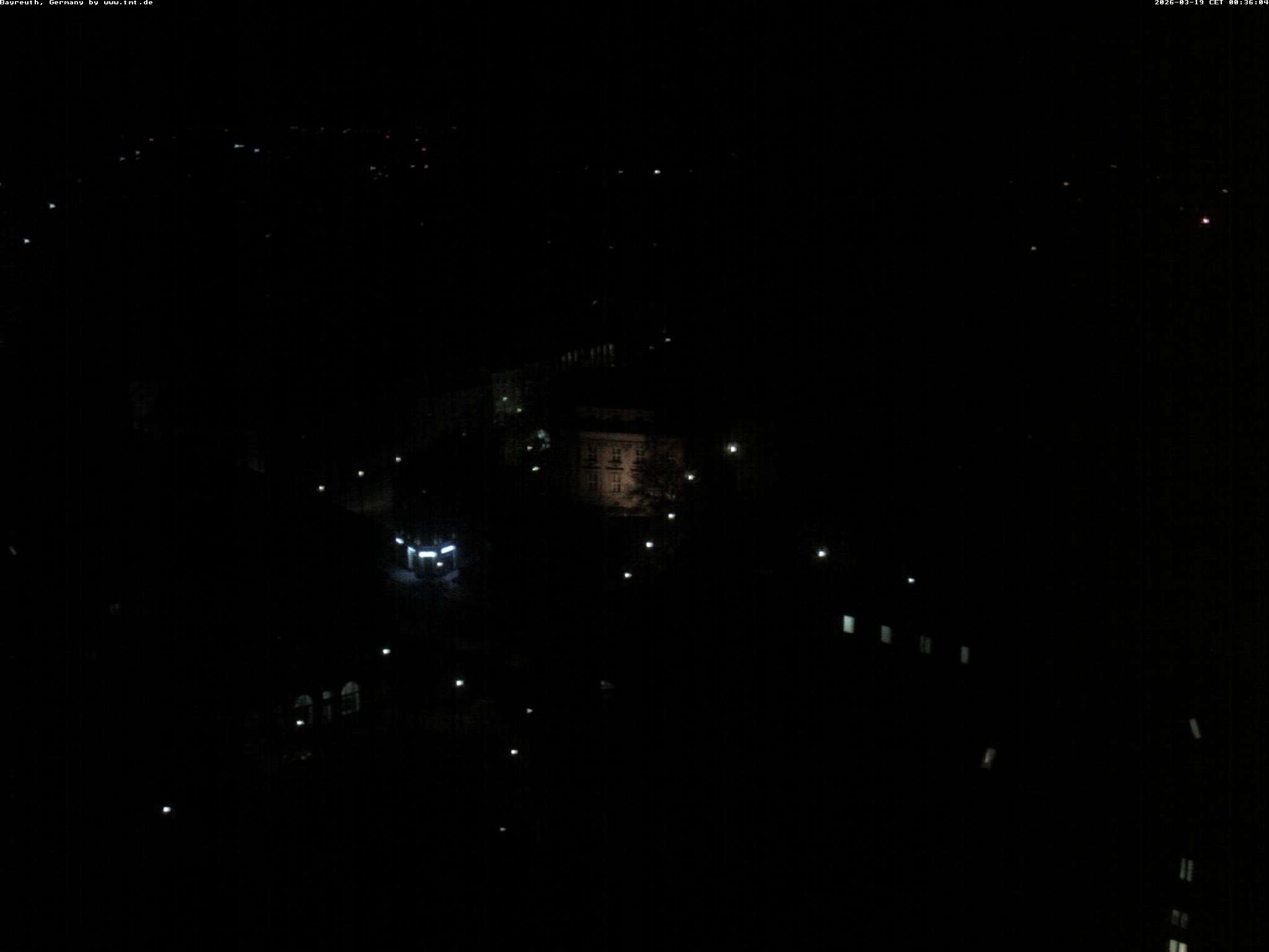 Archiv Foto Webcam Bayreuth: Blick vom Rathaus