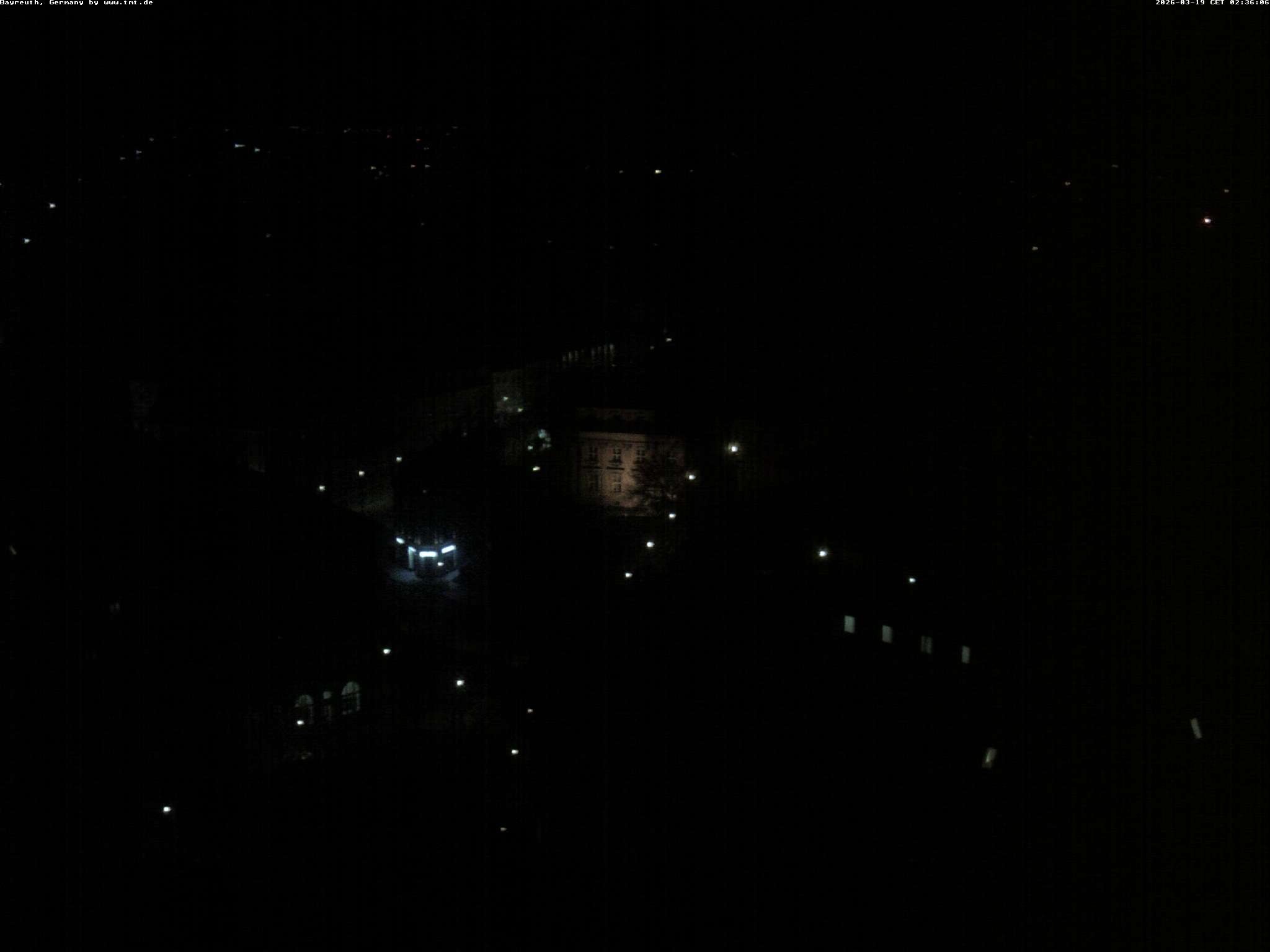 Archiv Foto Webcam Bayreuth: Blick vom Rathaus