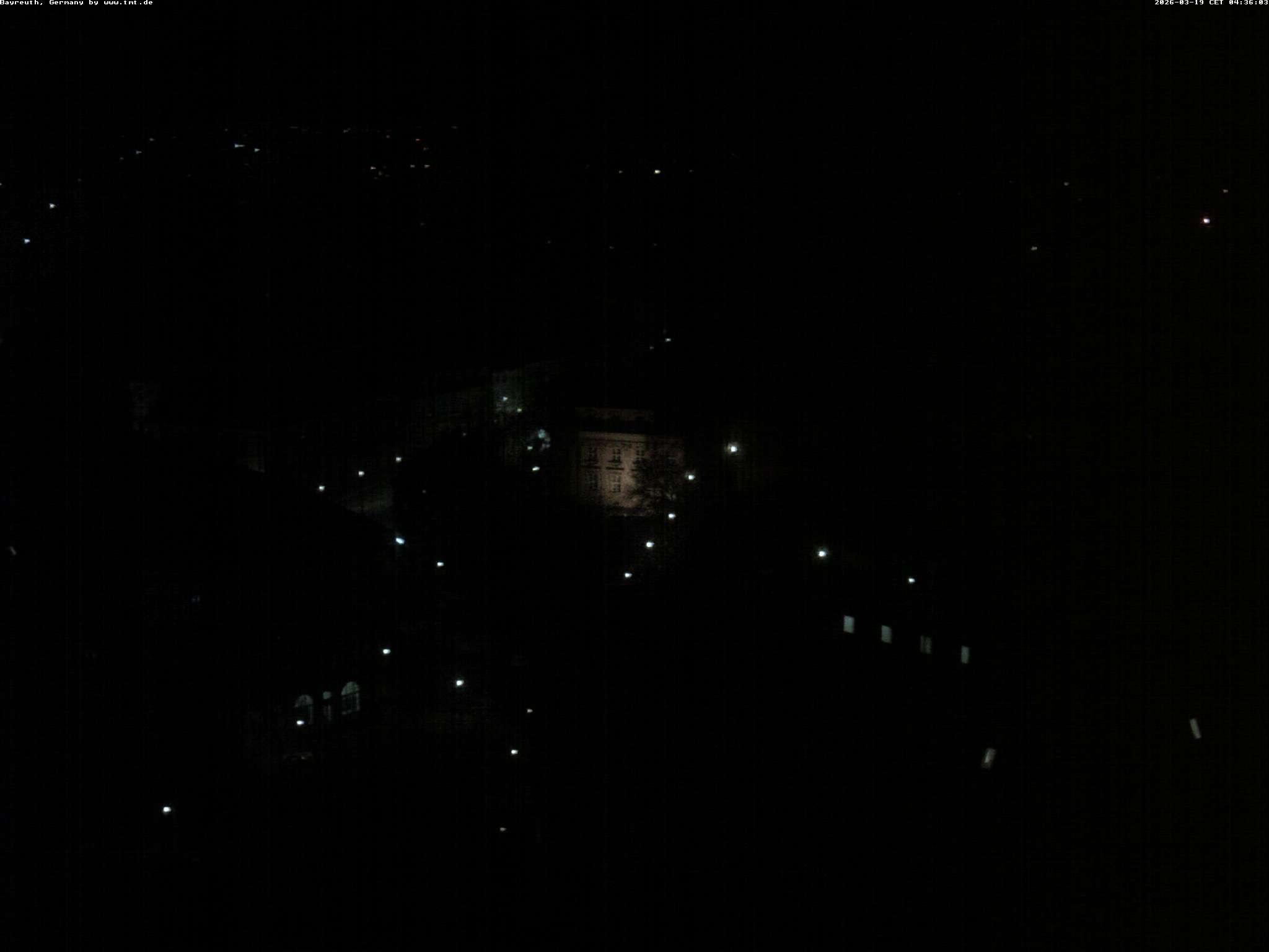 Archiv Foto Webcam Bayreuth: Blick vom Rathaus