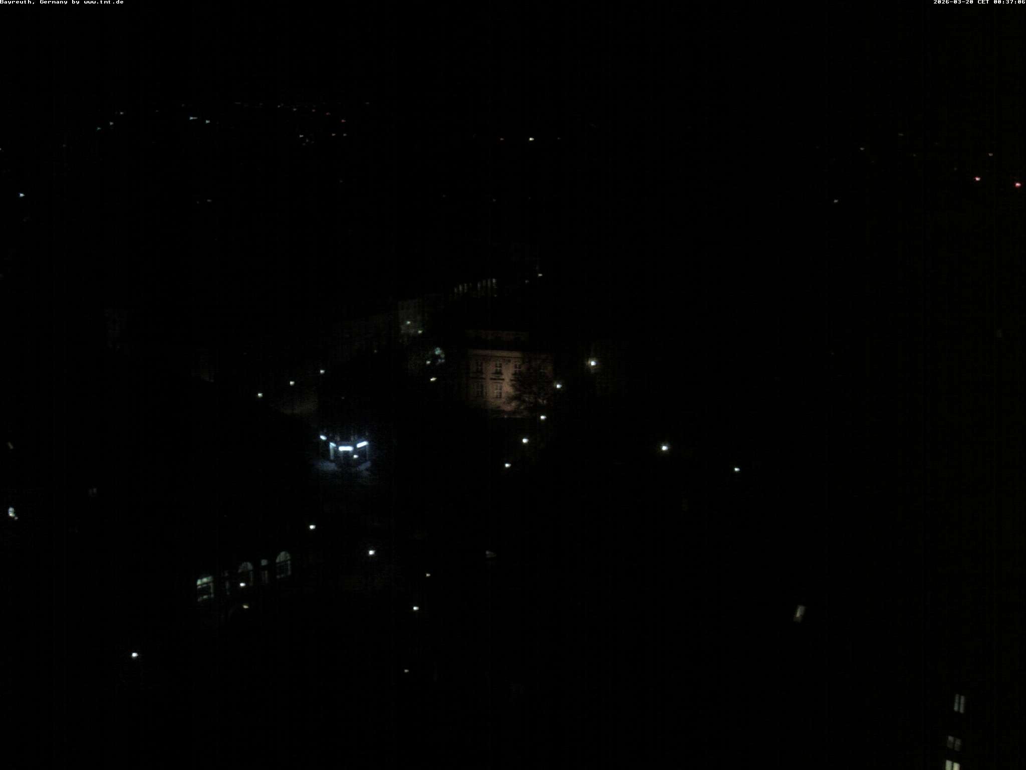 Archiv Foto Webcam Bayreuth: Blick vom Rathaus