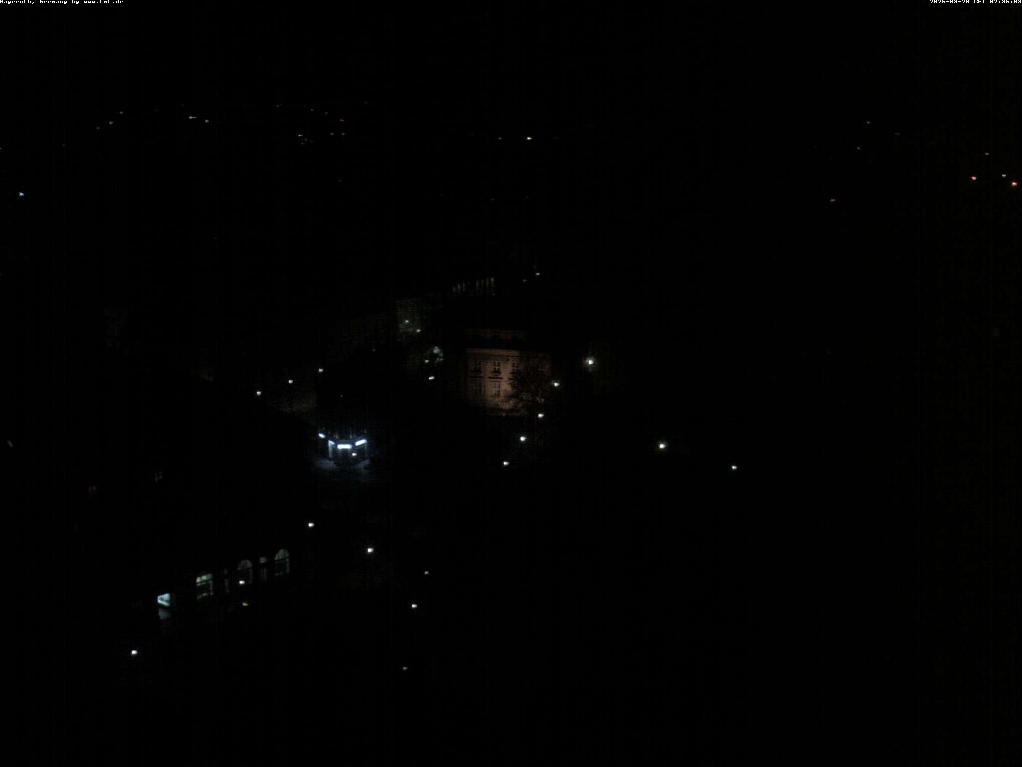 Archiv Foto Webcam Bayreuth: Blick vom Rathaus