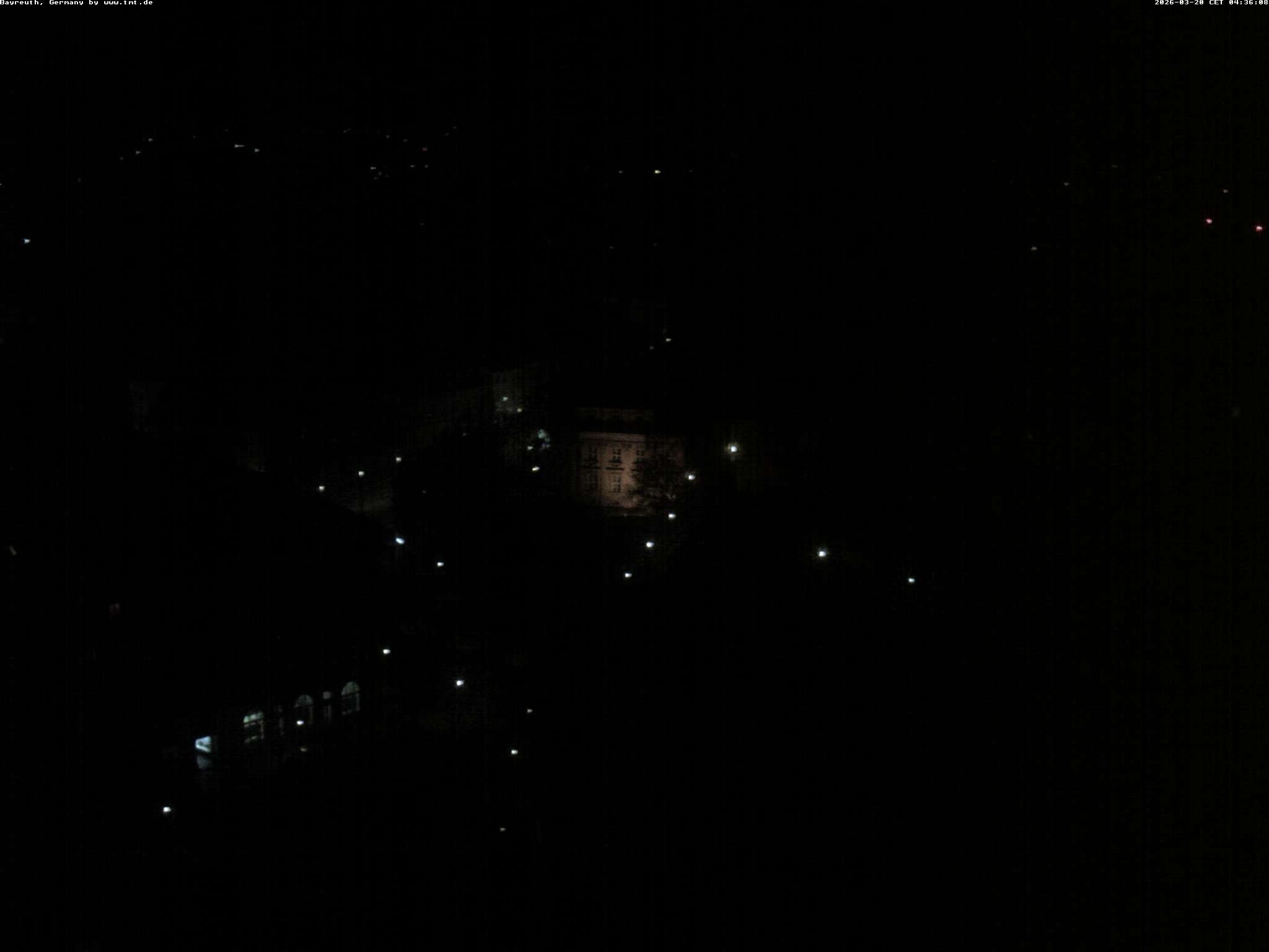 Archiv Foto Webcam Bayreuth: Blick vom Rathaus