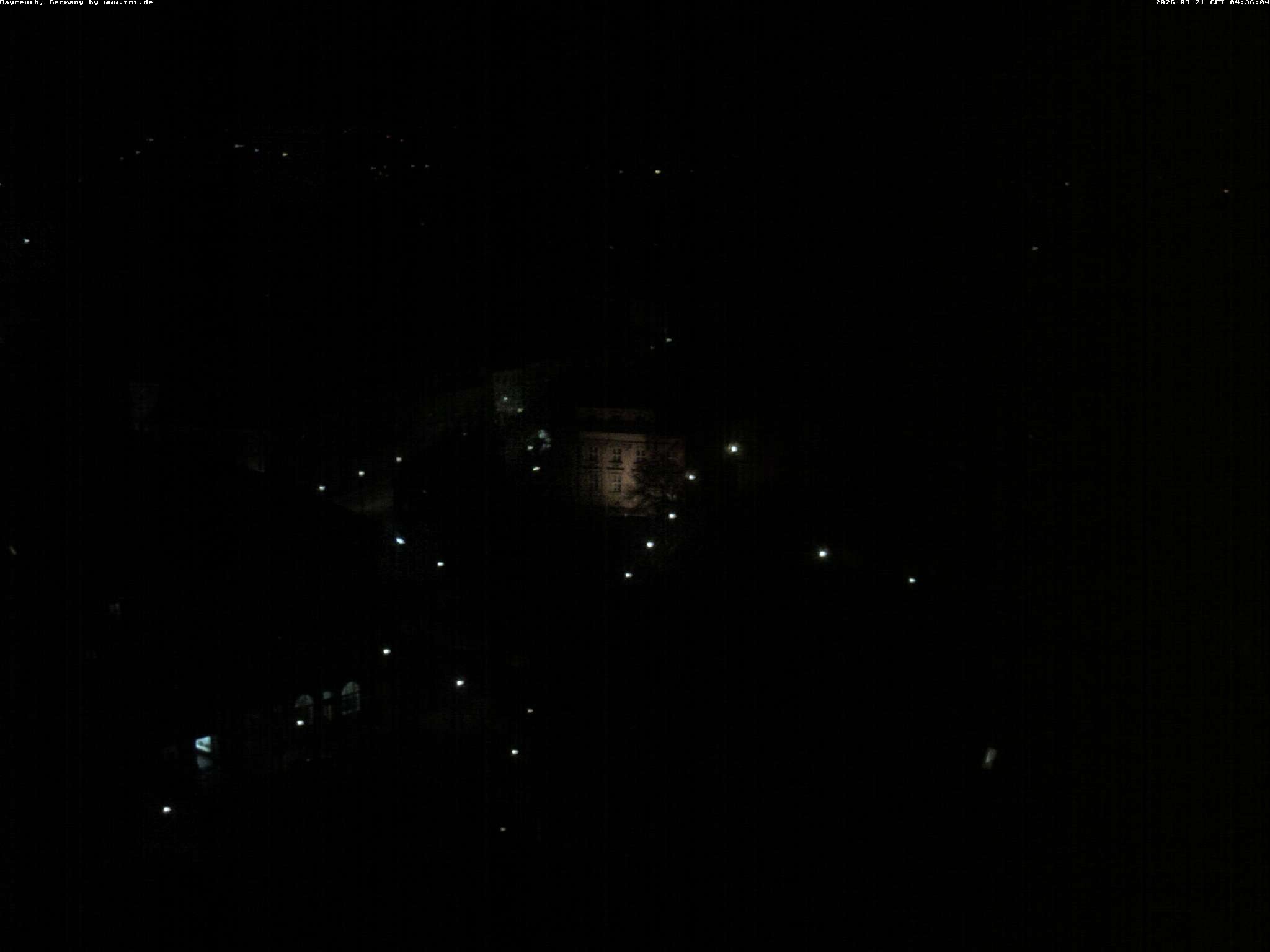 Archiv Foto Webcam Bayreuth: Blick vom Rathaus