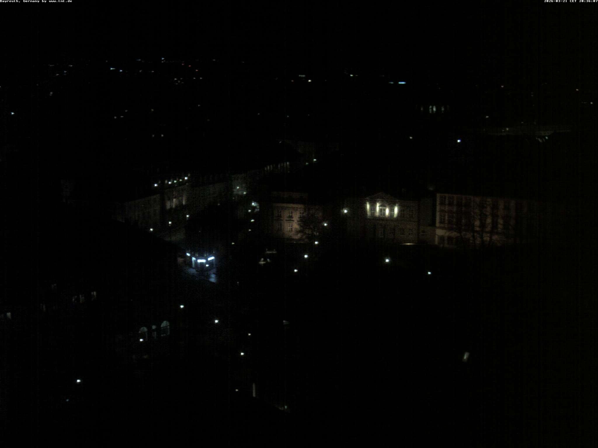 Archiv Foto Webcam Bayreuth: Blick vom Rathaus