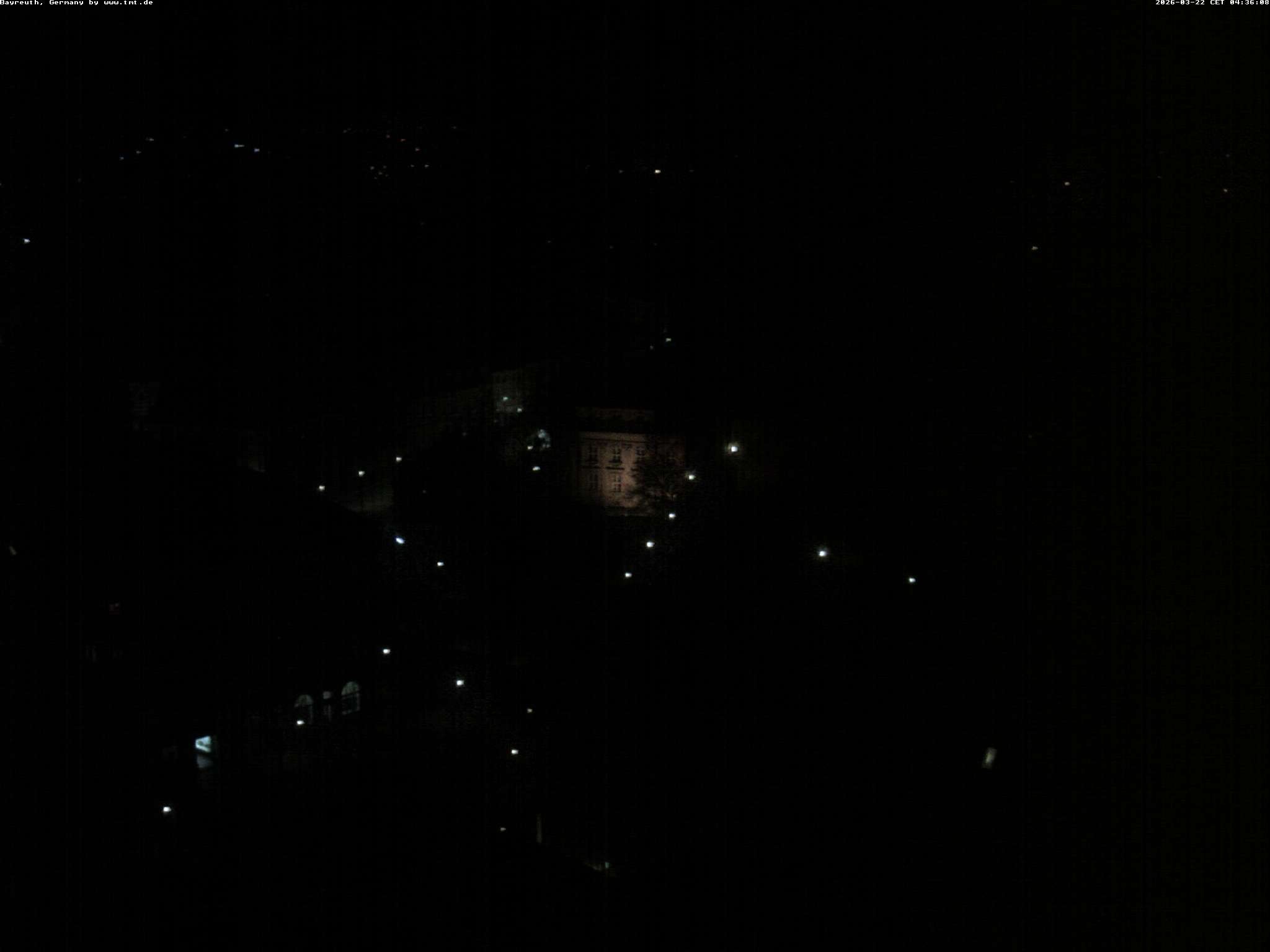 Archiv Foto Webcam Bayreuth: Blick vom Rathaus