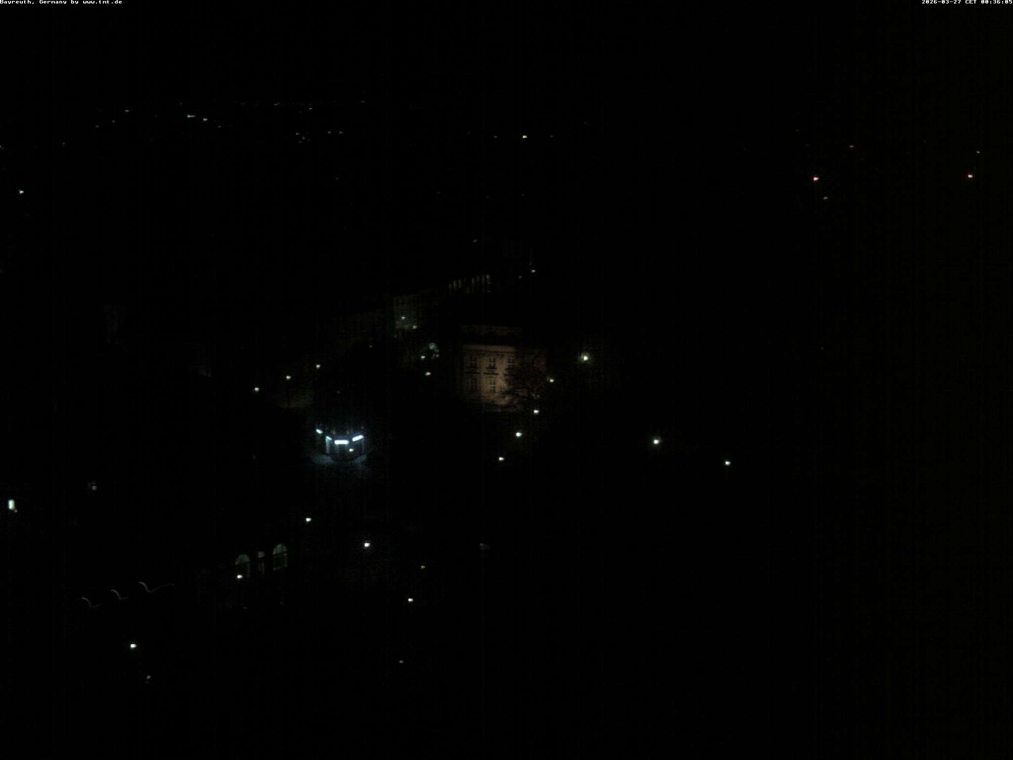 Archived image Webcam Bayreuth City Centre