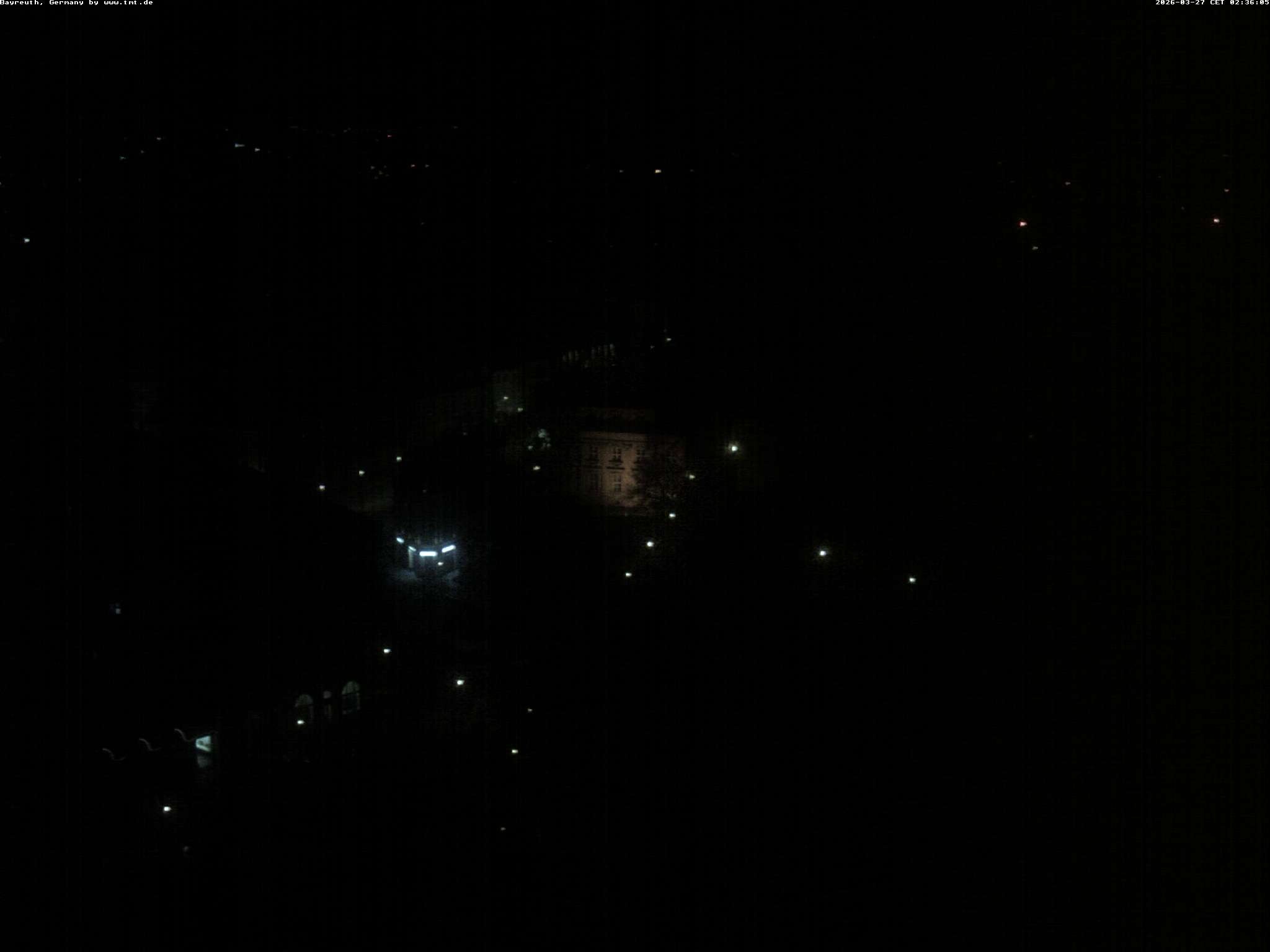 Archived image Webcam Bayreuth City Centre