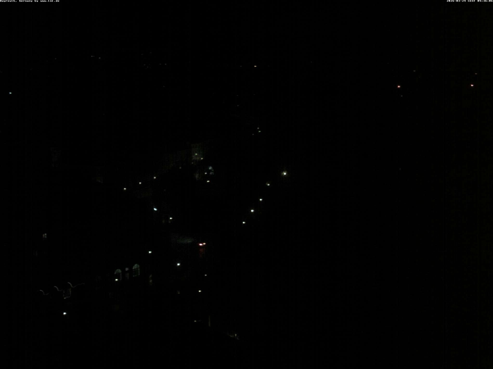 Archived image Webcam Bayreuth City Centre