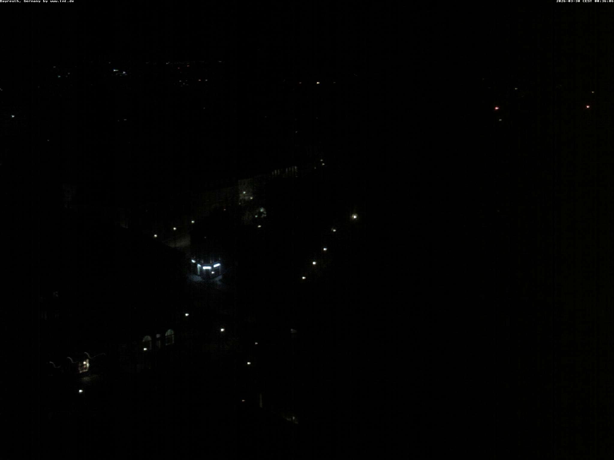 Archiv Foto Webcam Bayreuth: Blick vom Rathaus