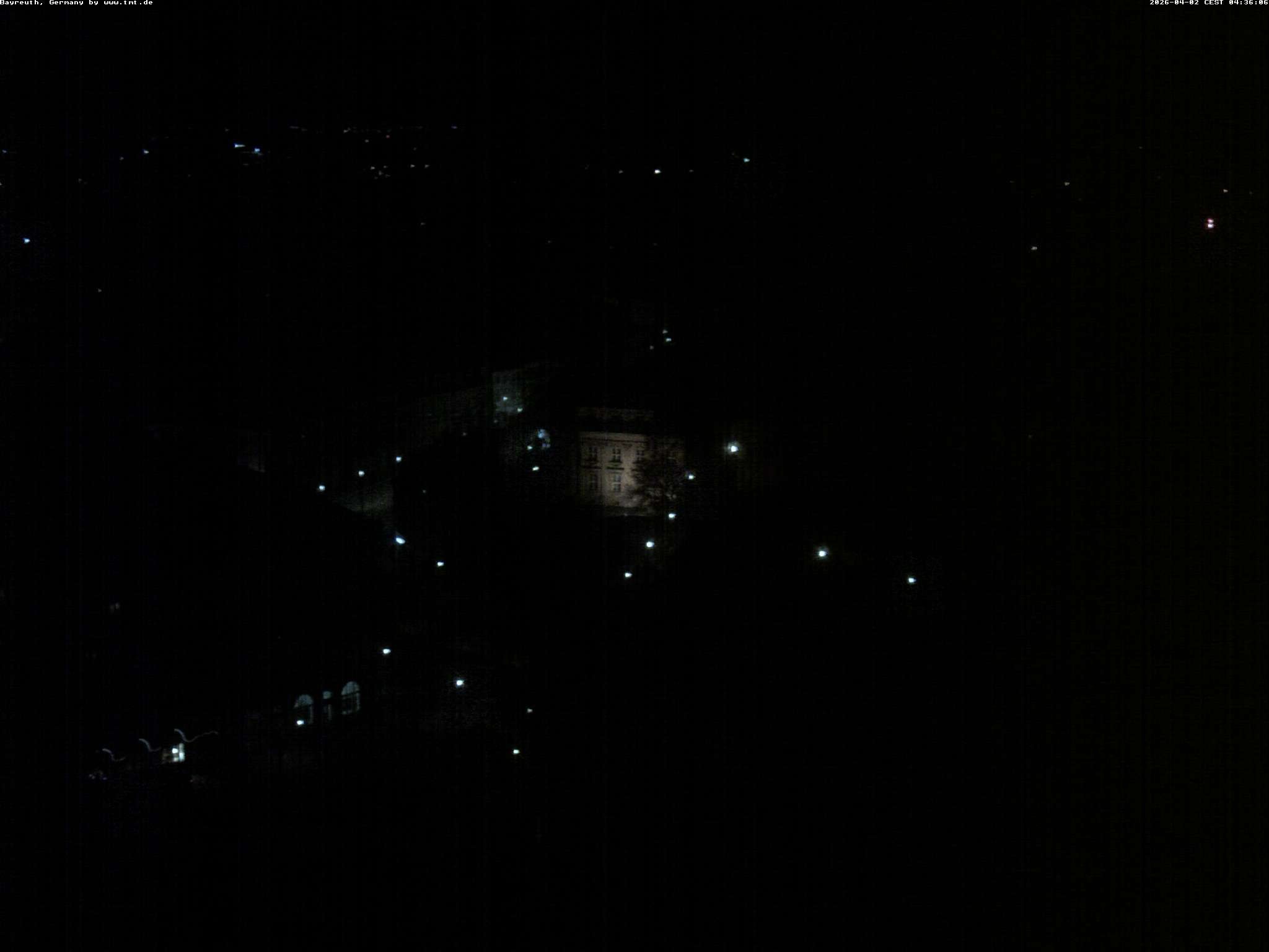 Archiv Foto Webcam Bayreuth: Blick vom Rathaus