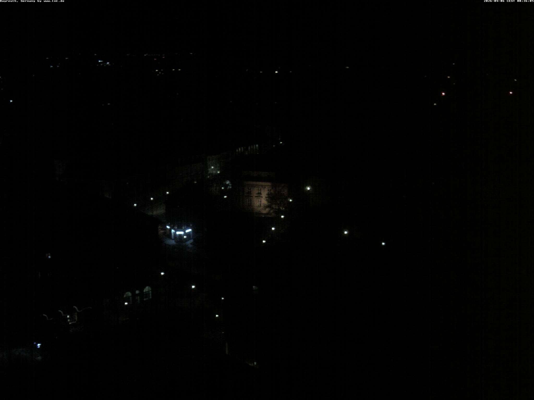 Archiv Foto Webcam Bayreuth: Blick vom Rathaus