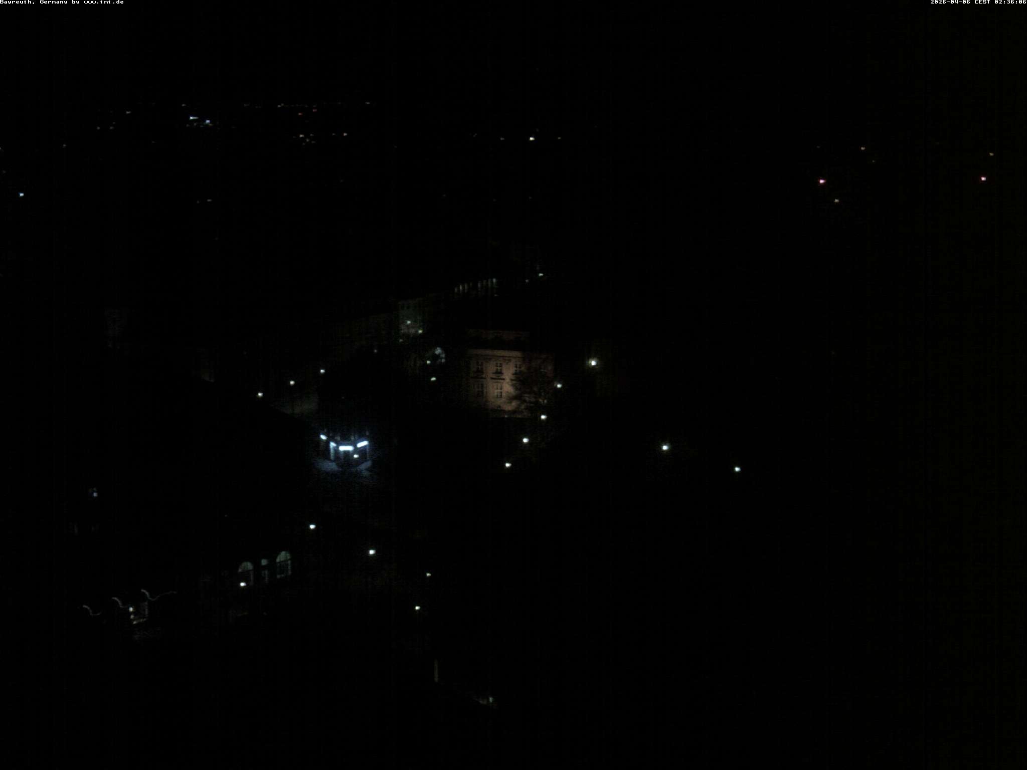 Archiv Foto Webcam Bayreuth: Blick vom Rathaus