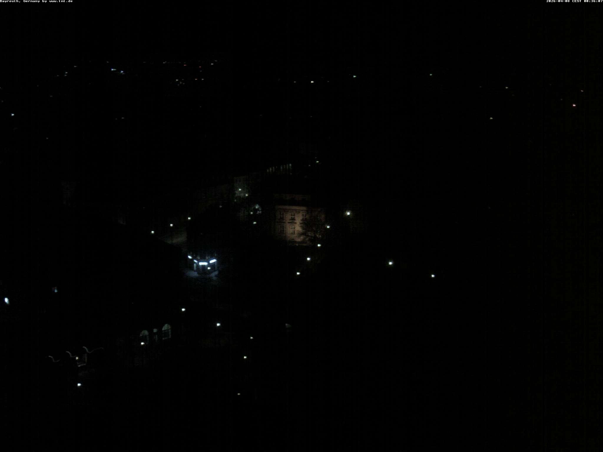 Archived image Webcam Bayreuth City Centre