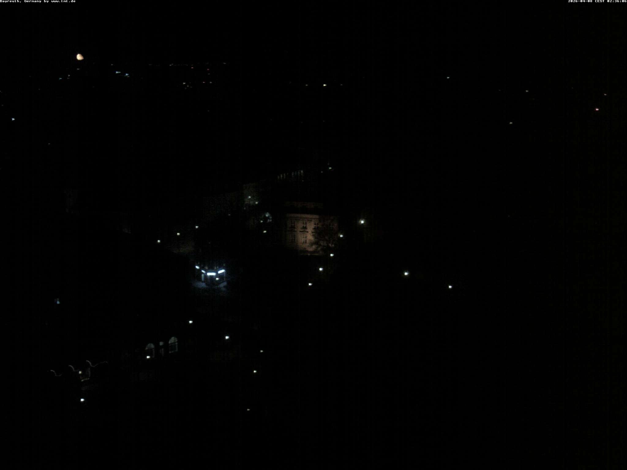 Archived image Webcam Bayreuth City Centre