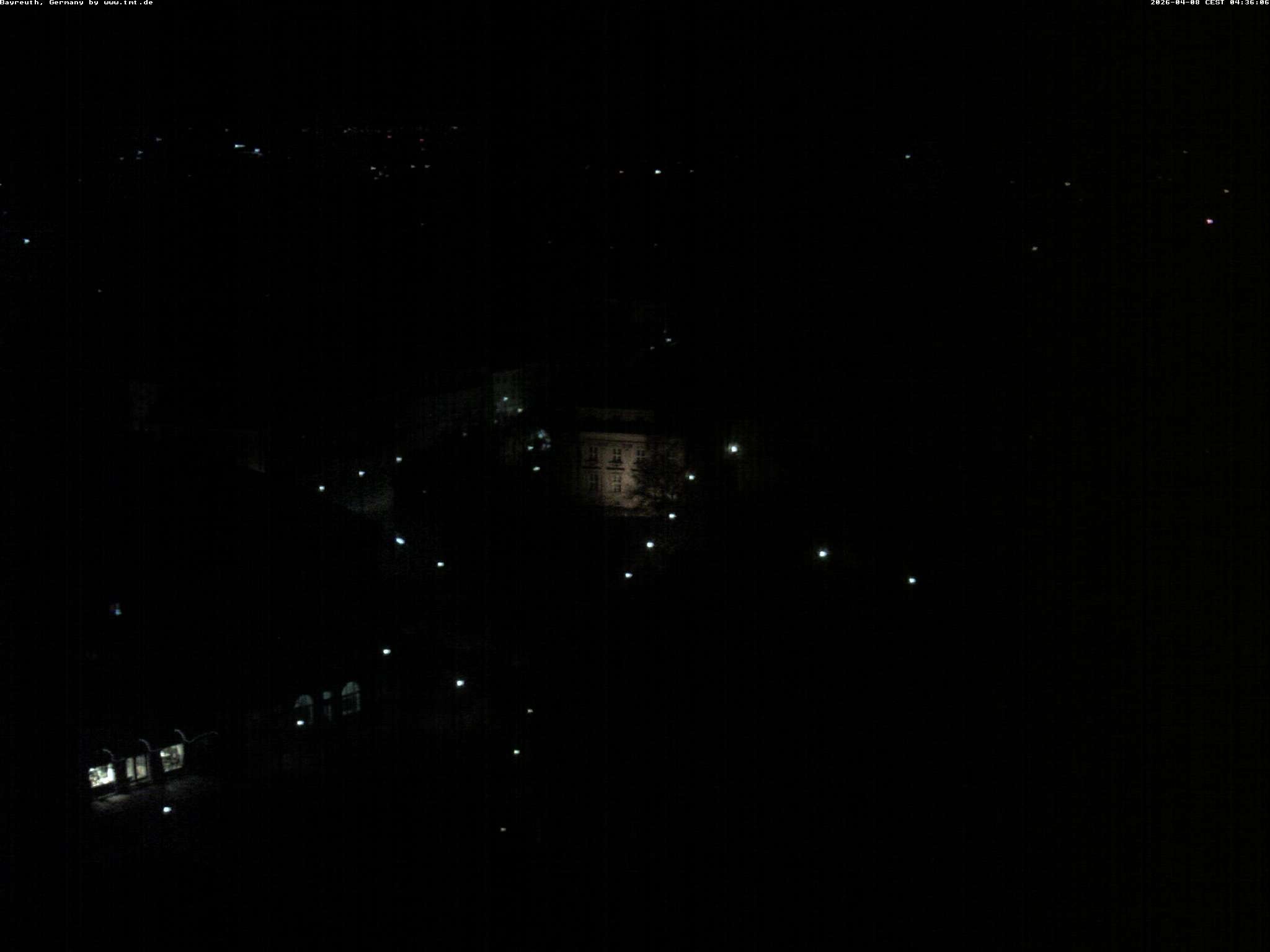 Archived image Webcam Bayreuth City Centre