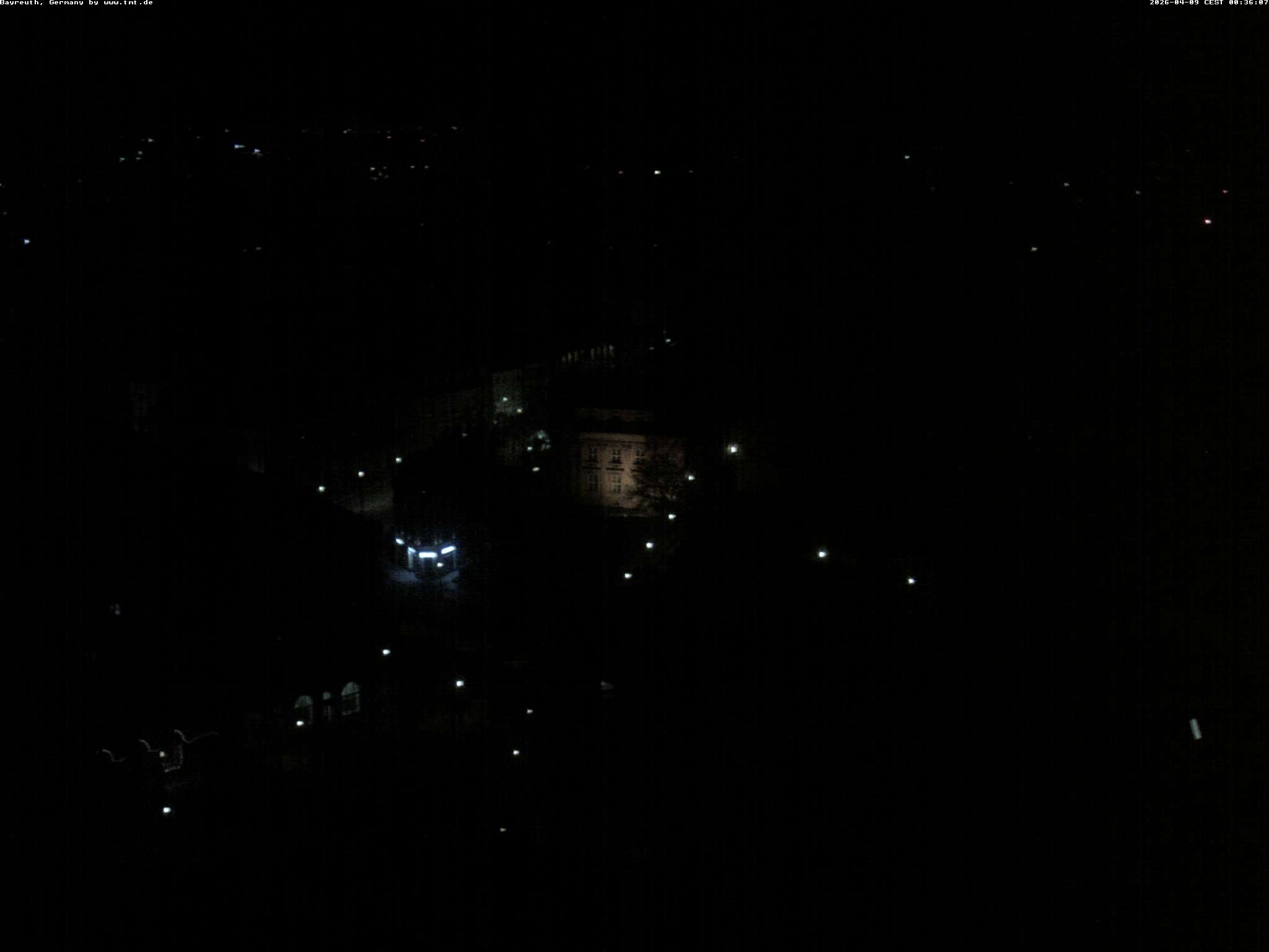 Archiv Foto Webcam Bayreuth: Blick vom Rathaus